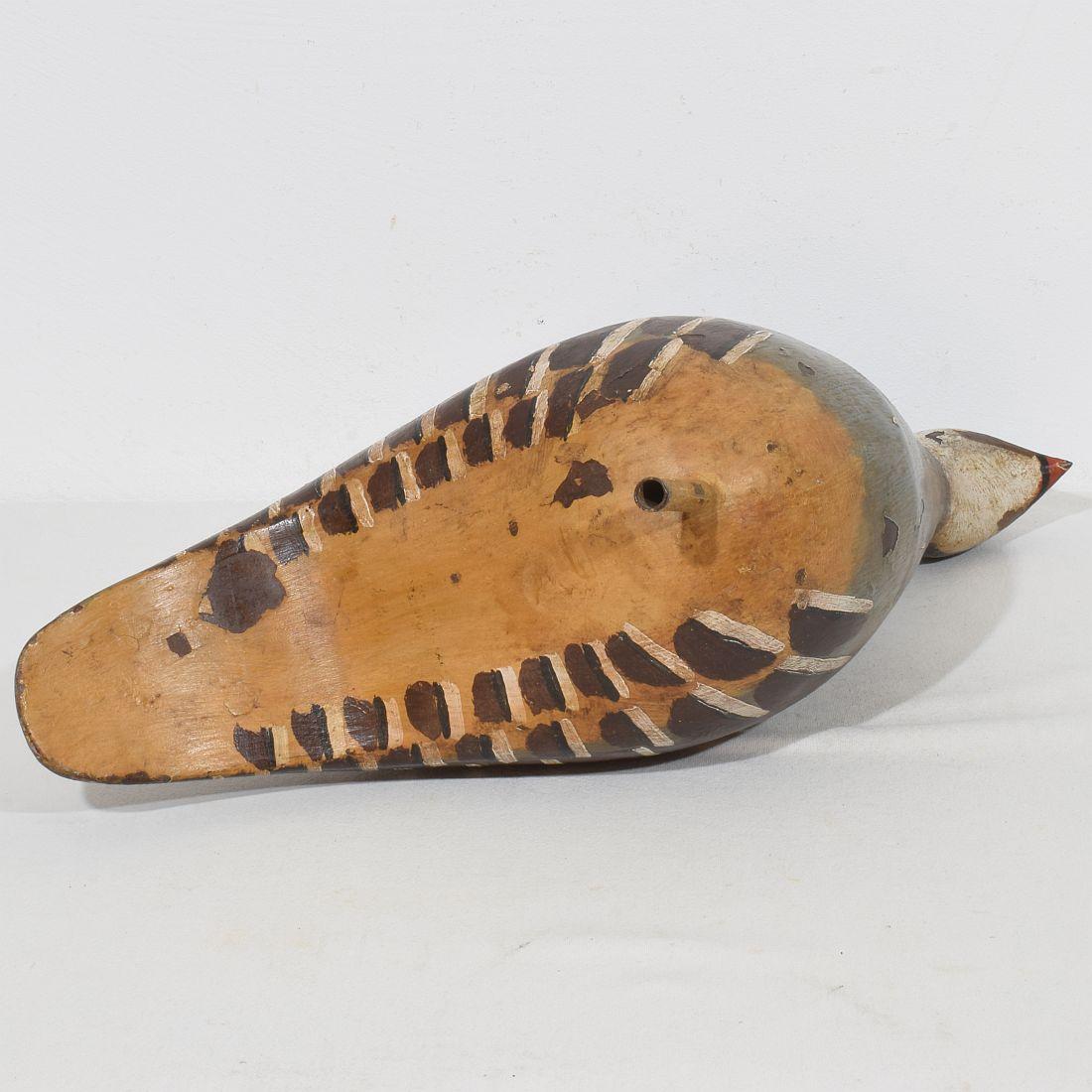 Unique 19th Century French Shop Sign with a Grouse For Sale 11