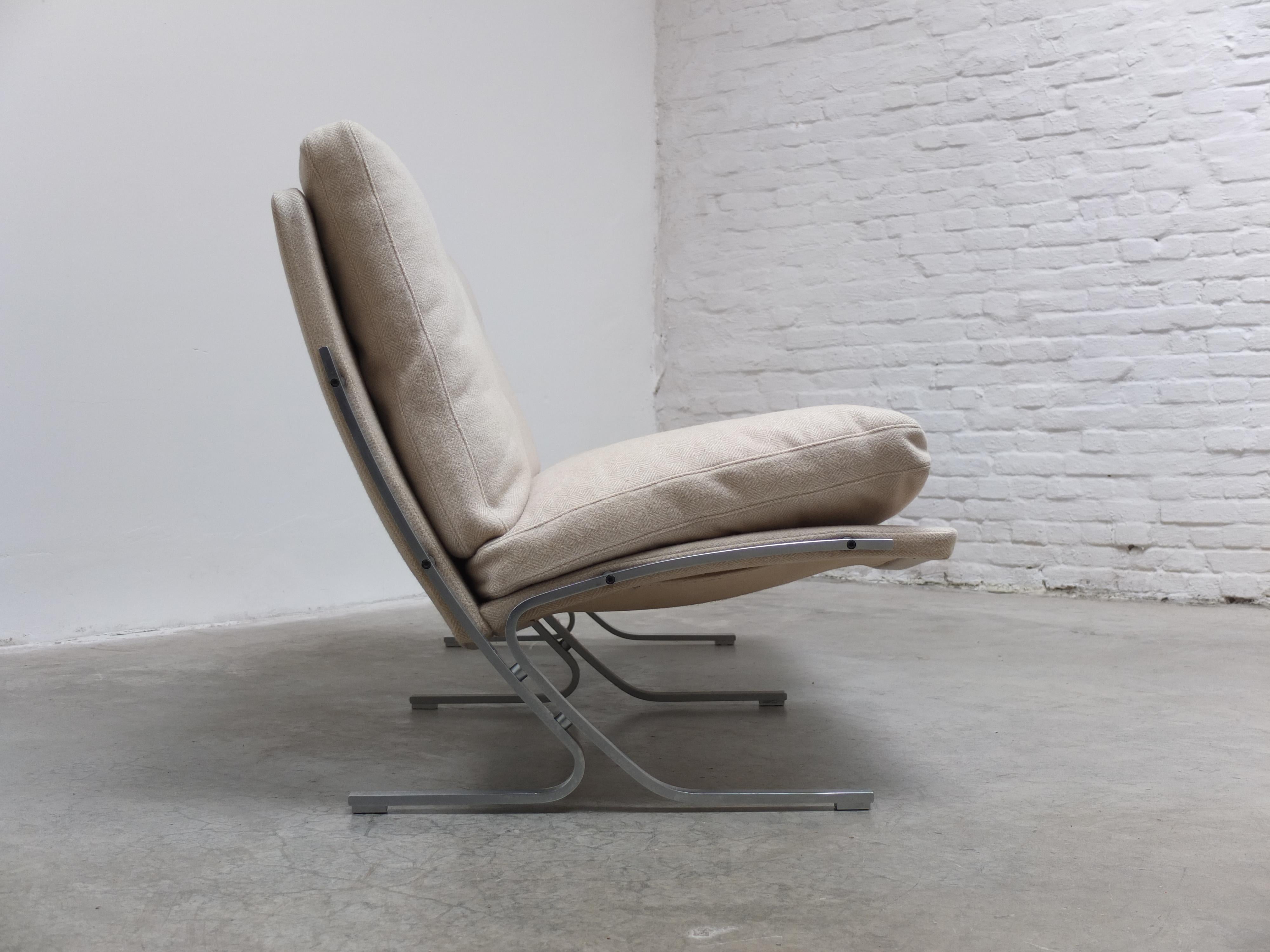 Unique 2-Seater Sofa in The Style of Fabricius & Kastholm, 1960s For Sale 12