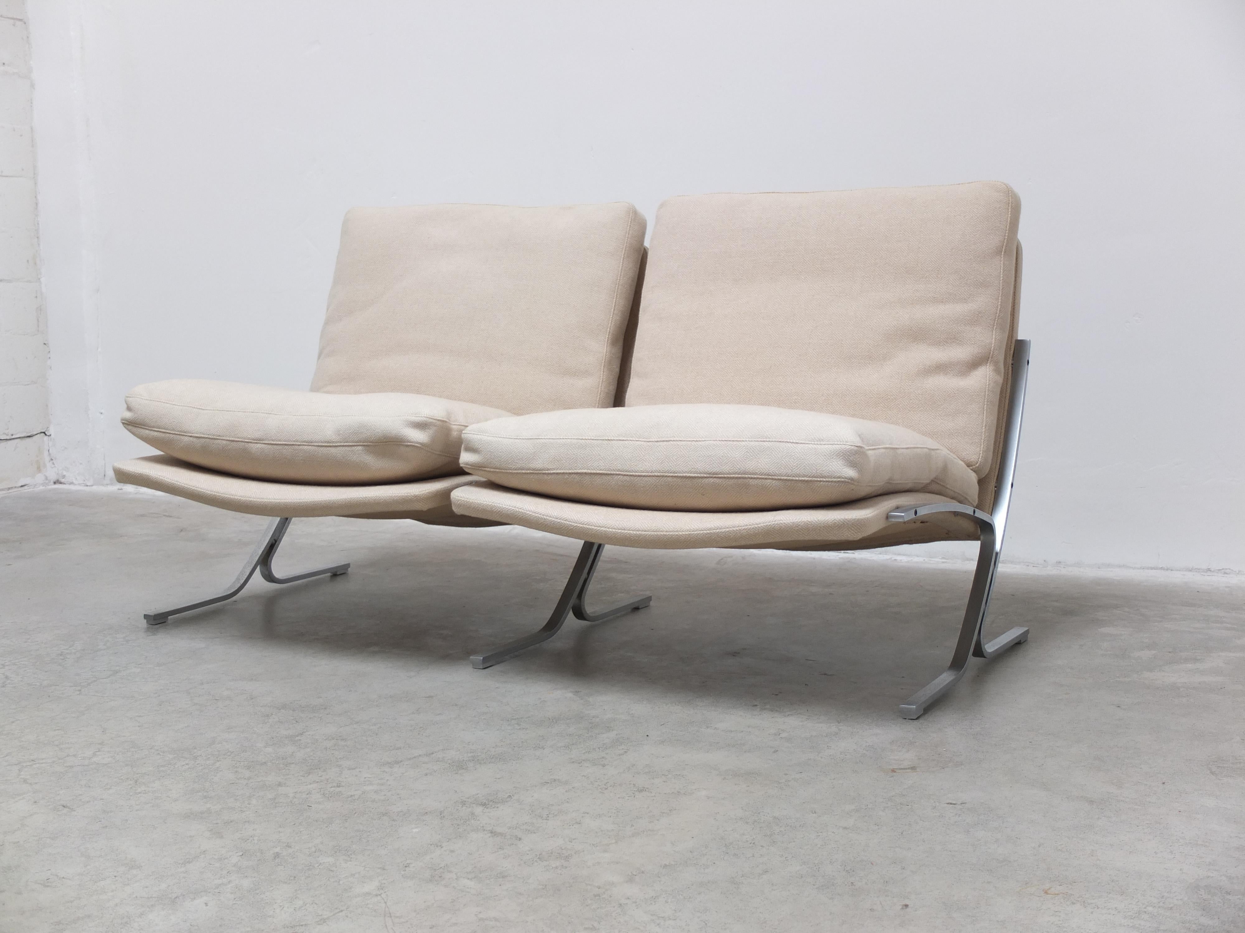 Unique 2-Seater Sofa in The Style of Fabricius & Kastholm, 1960s In Good Condition For Sale In Antwerpen, VAN