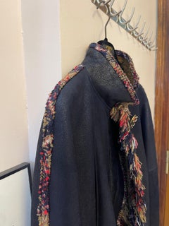 Unique 2013 CHANEL Edinburg Collection Tweed Shearling Coat