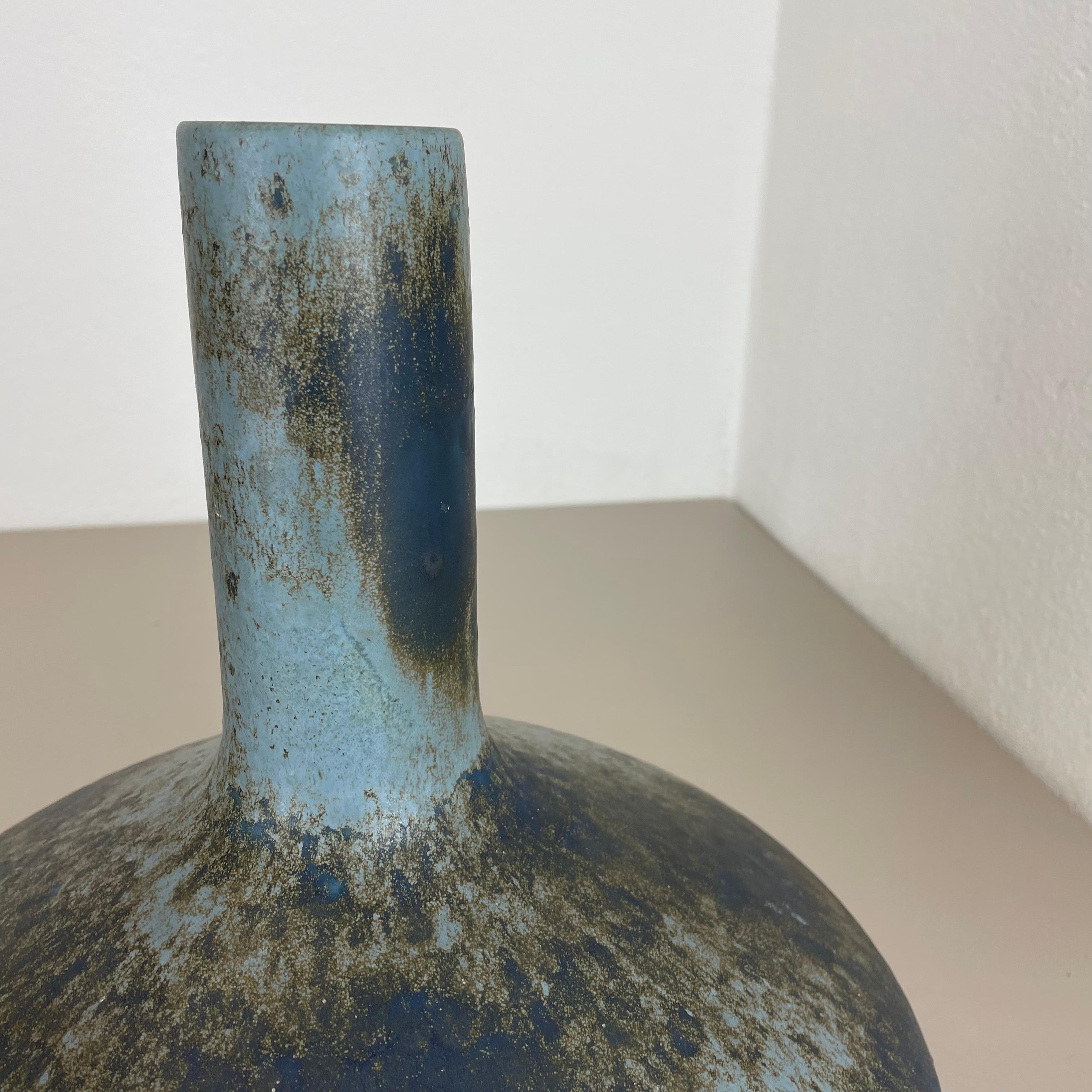 Unique 31cm blue Ceramic Pottery 