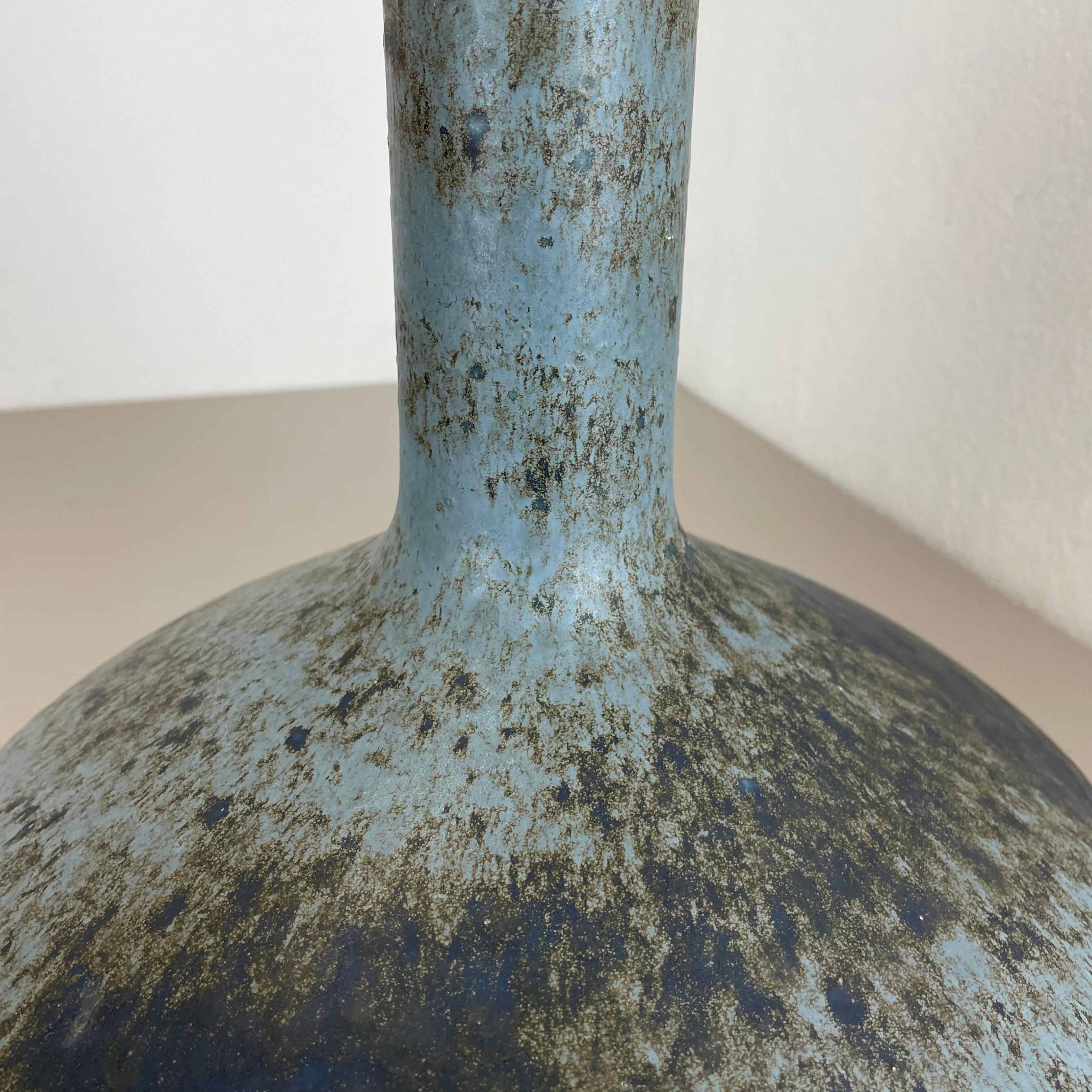 Unique 31cm blue Ceramic Pottery 