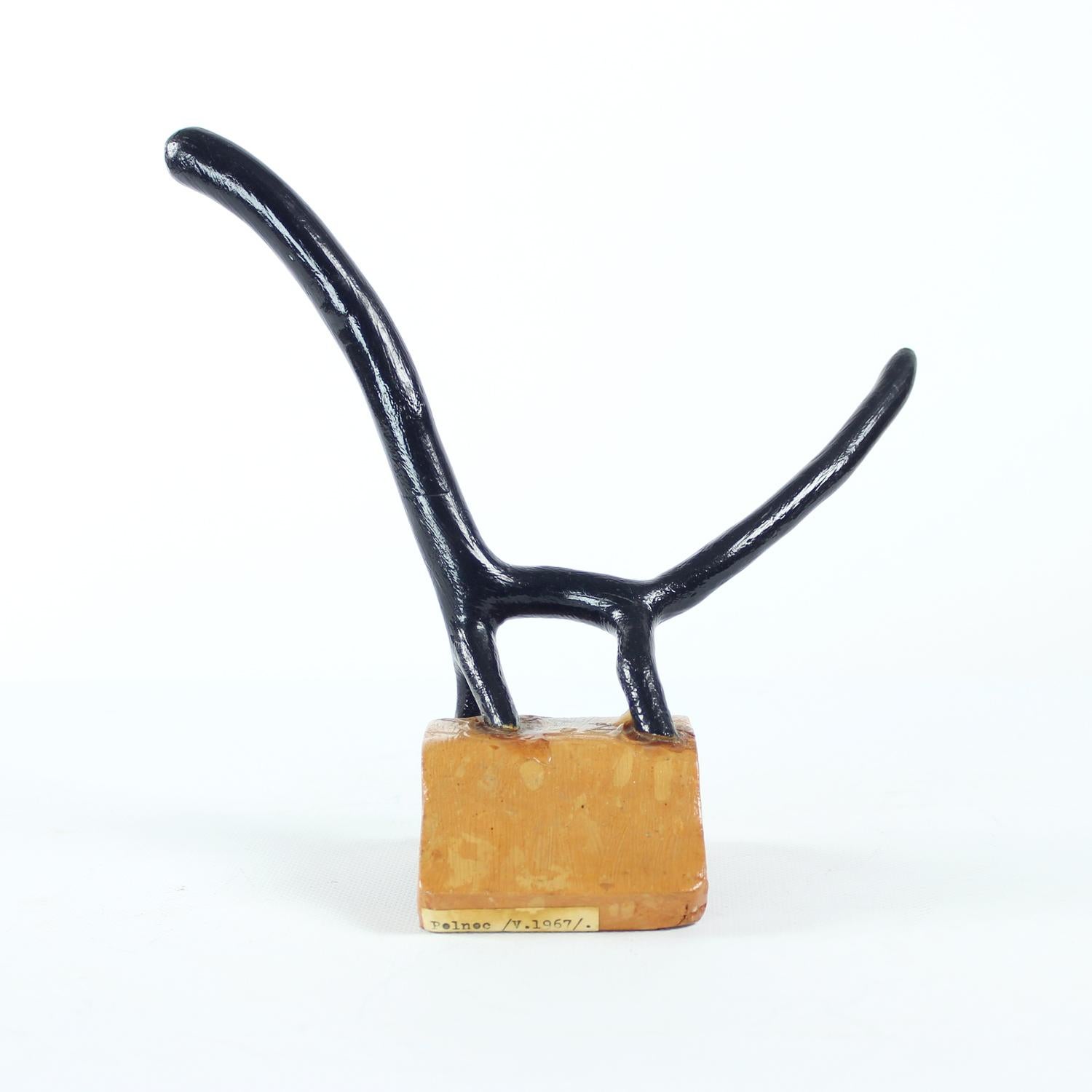 Unique Abstract Animal Sculpture By Pelnec, 1967 For Sale 6