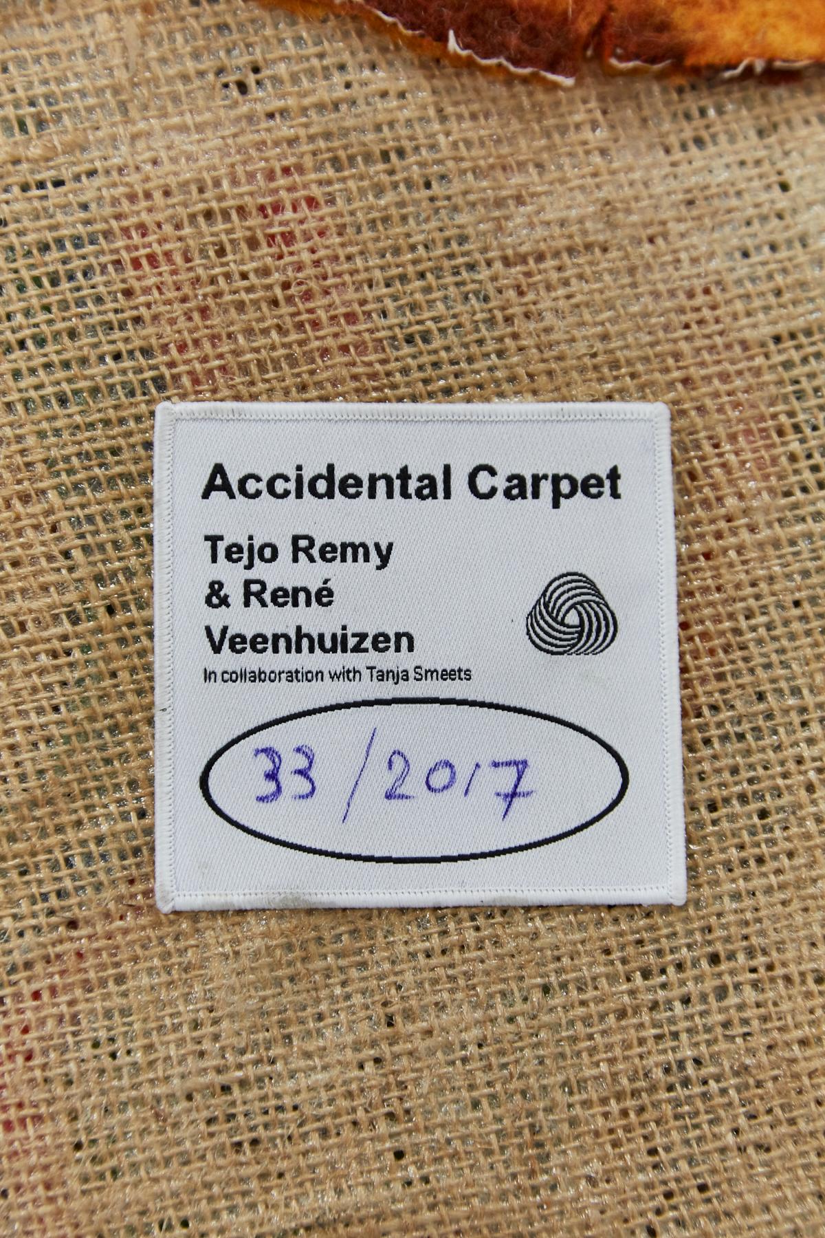 « Tapis incidental numéro 33 » unique de l'Atelier Remy & Veenhuizen, 2017 en vente 12