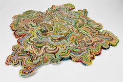 « Tapis incidental numéro 33 » unique de l'Atelier Remy & Veenhuizen, 2017