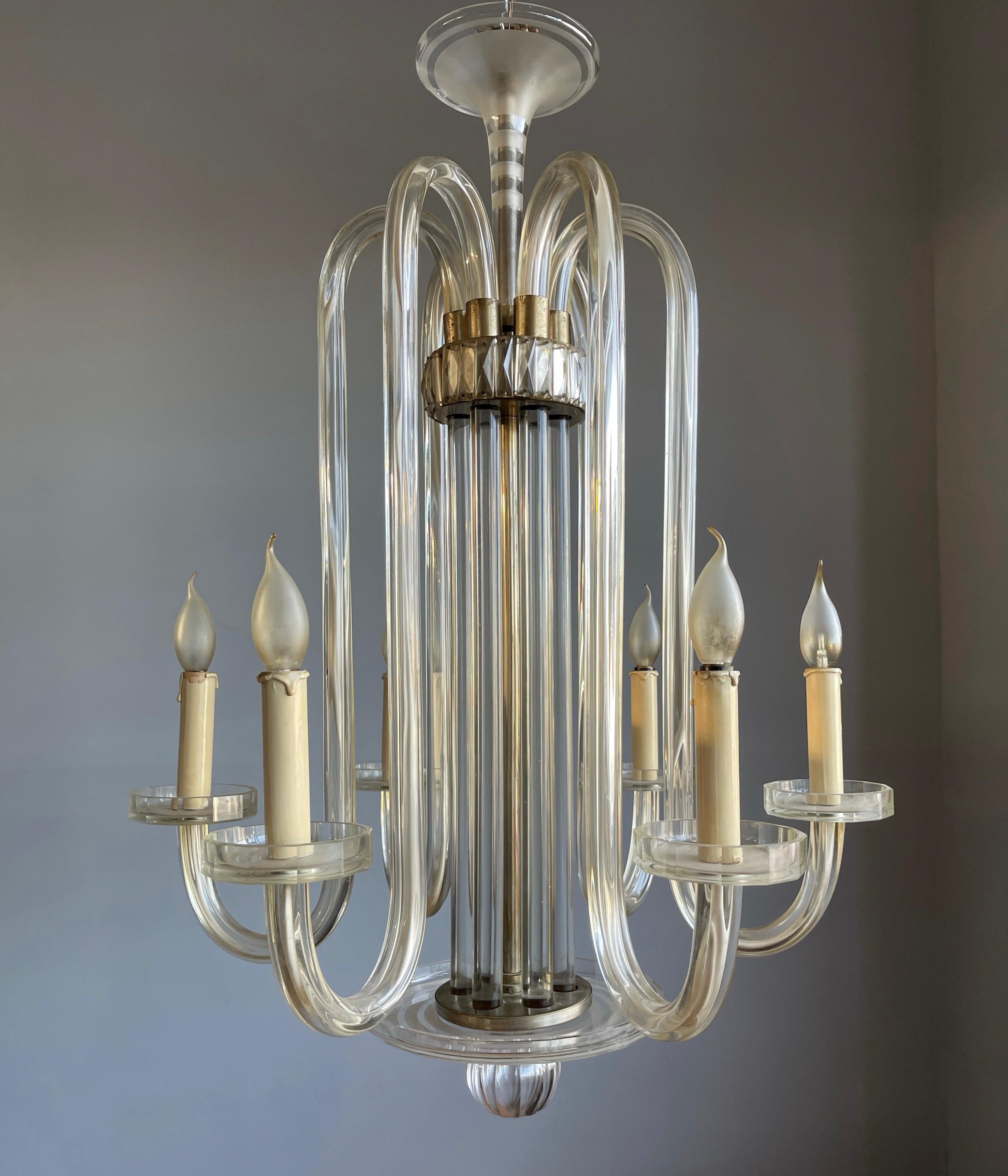 Everything about this unique and monumental, mouthblown art glass chandelier breathes class, quality and beauty.

If you are looking for the best and the best only then this amazing quality Murano chandelier could be yours to own and enjoy soon. Out