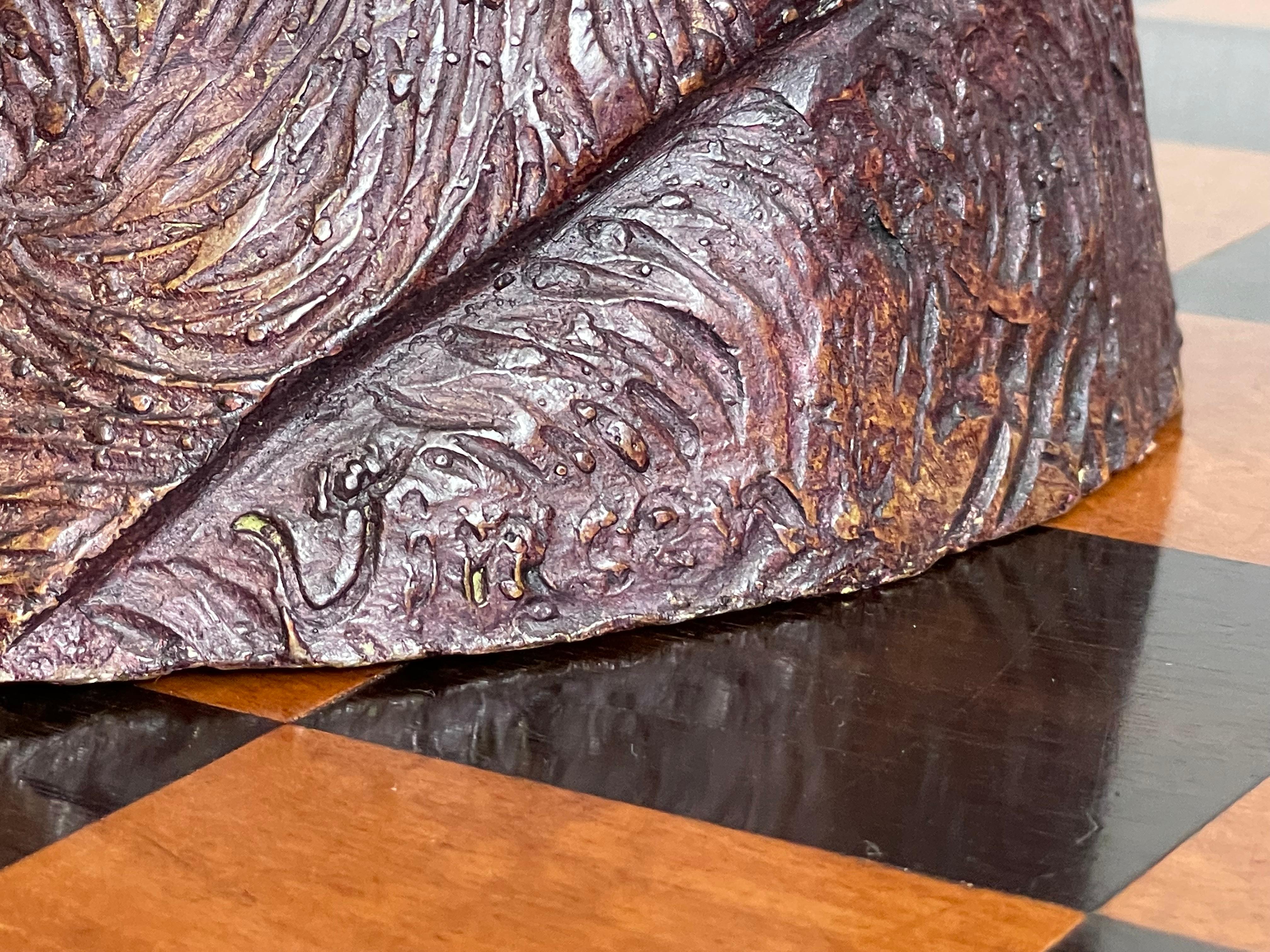 Unique and All Handcrafted Lifesize Vincent van Gogh Bronze Bust Sculpture 8