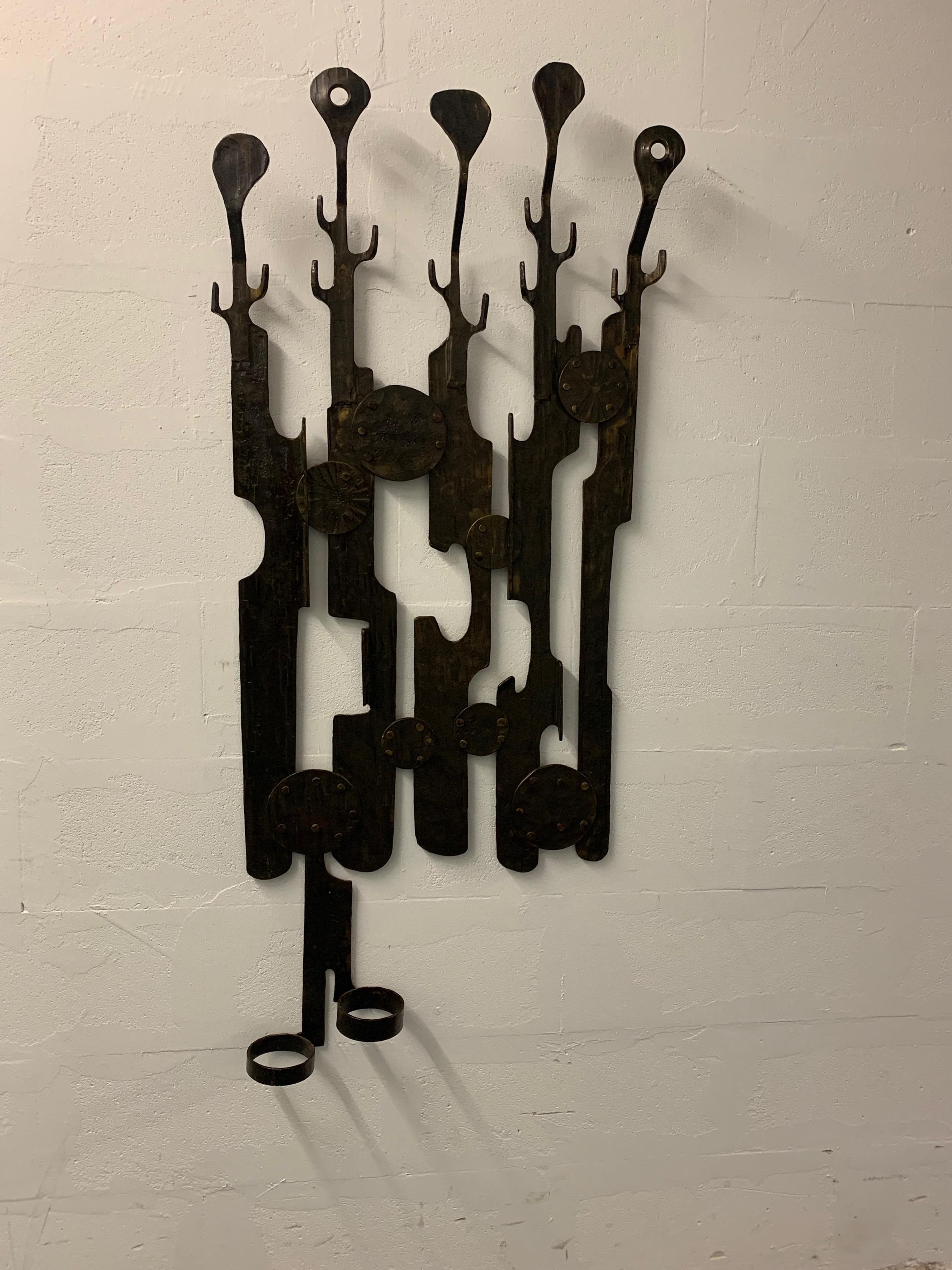 Unique and Amazing Artists Wardrobe / Coat Hanger For Sale 13