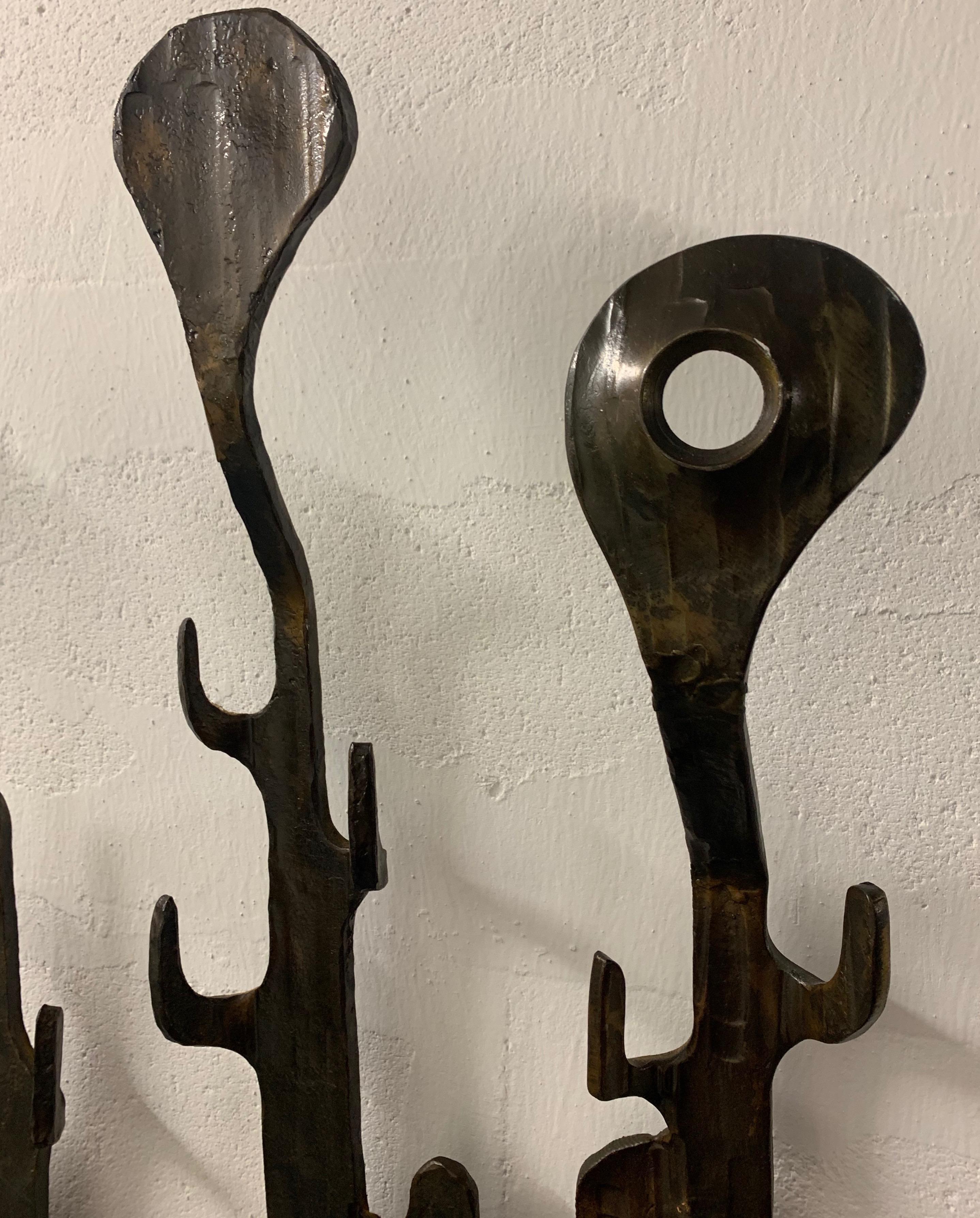 Mid-Century Modern Unique and Amazing Artists Wardrobe / Coat Hanger For Sale