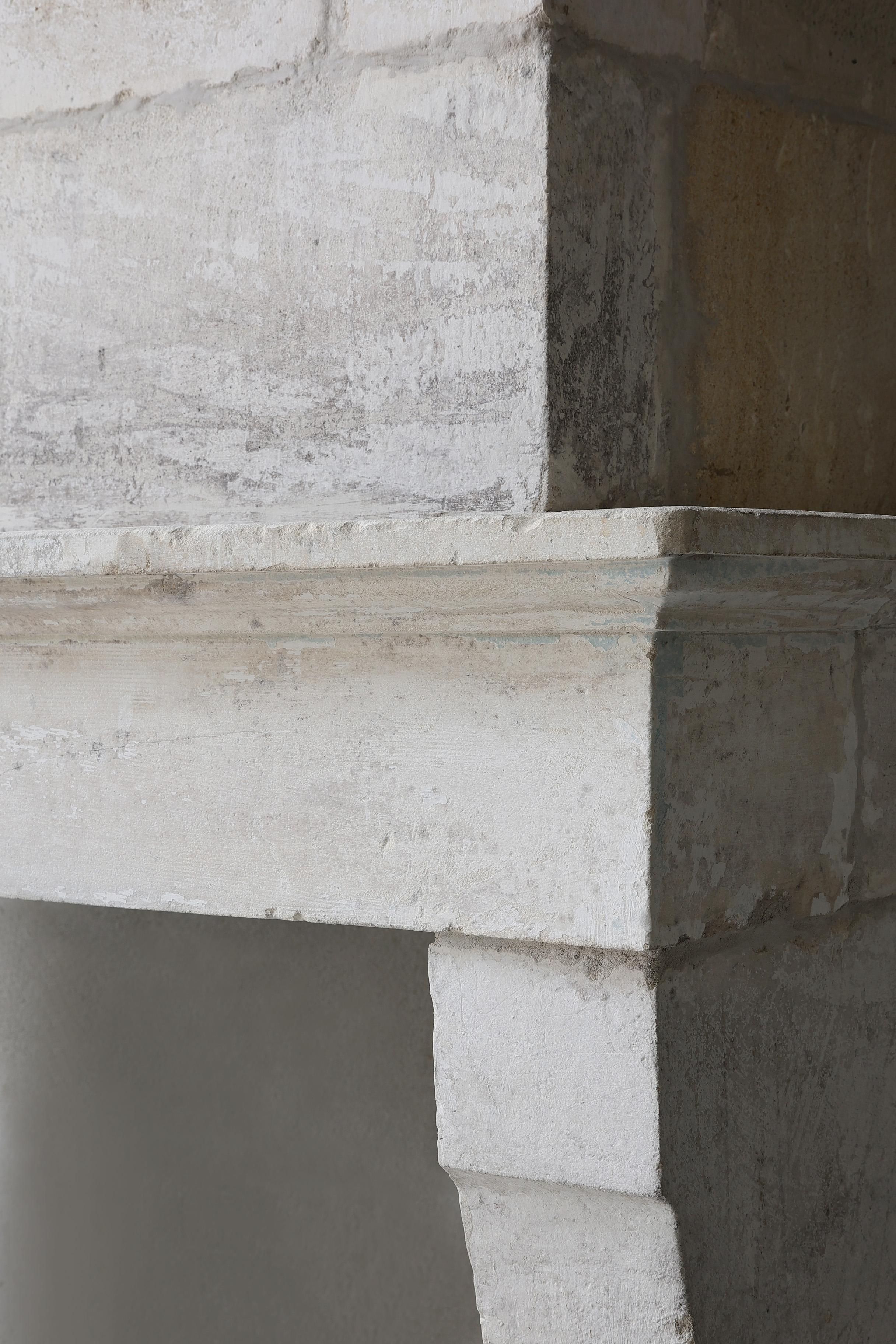 Chimenea Antique French con Trumeau 1