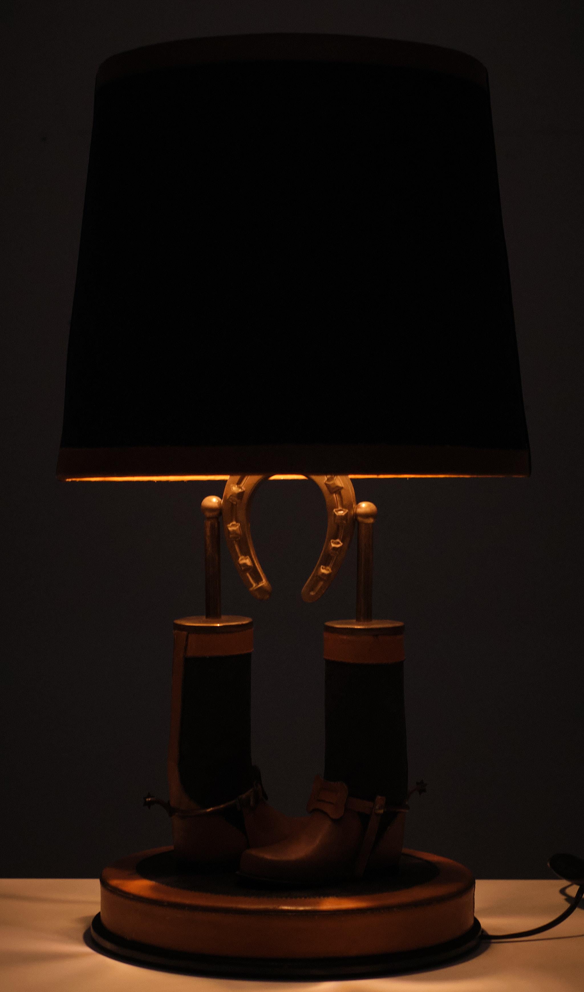 Unique and Exclusive Gucci Table Lamp, Italy, 1970s  For Sale 3