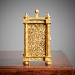 Unique and Fine Mid 19th-Century Carriage Clock by Arnold and Dent