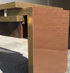 Unique and Important Philippe Jean Executive Desk, Signed