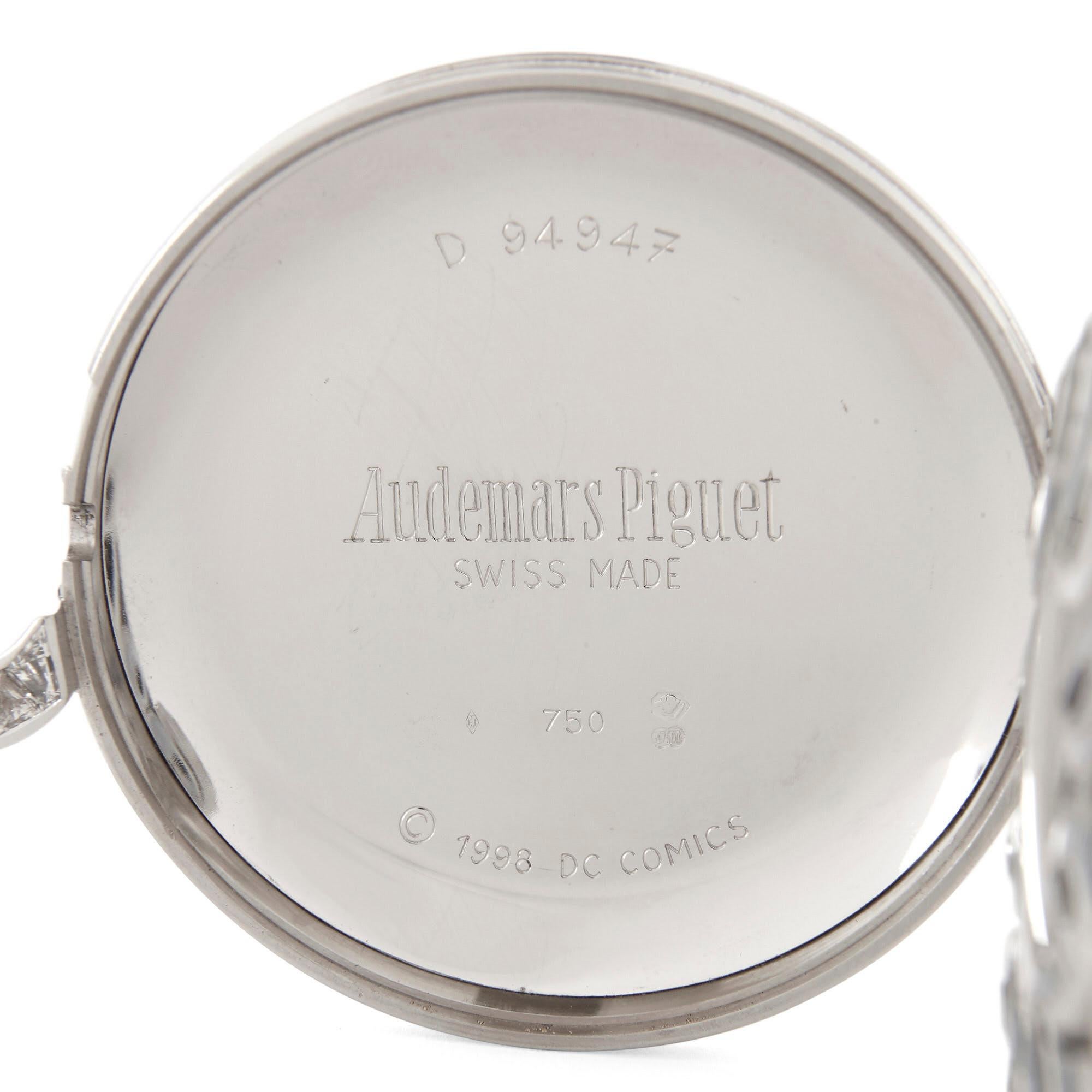 Unique and Magnificent Jewel Encrusted Automaton Watch by Audemars Piguet For Sale 3