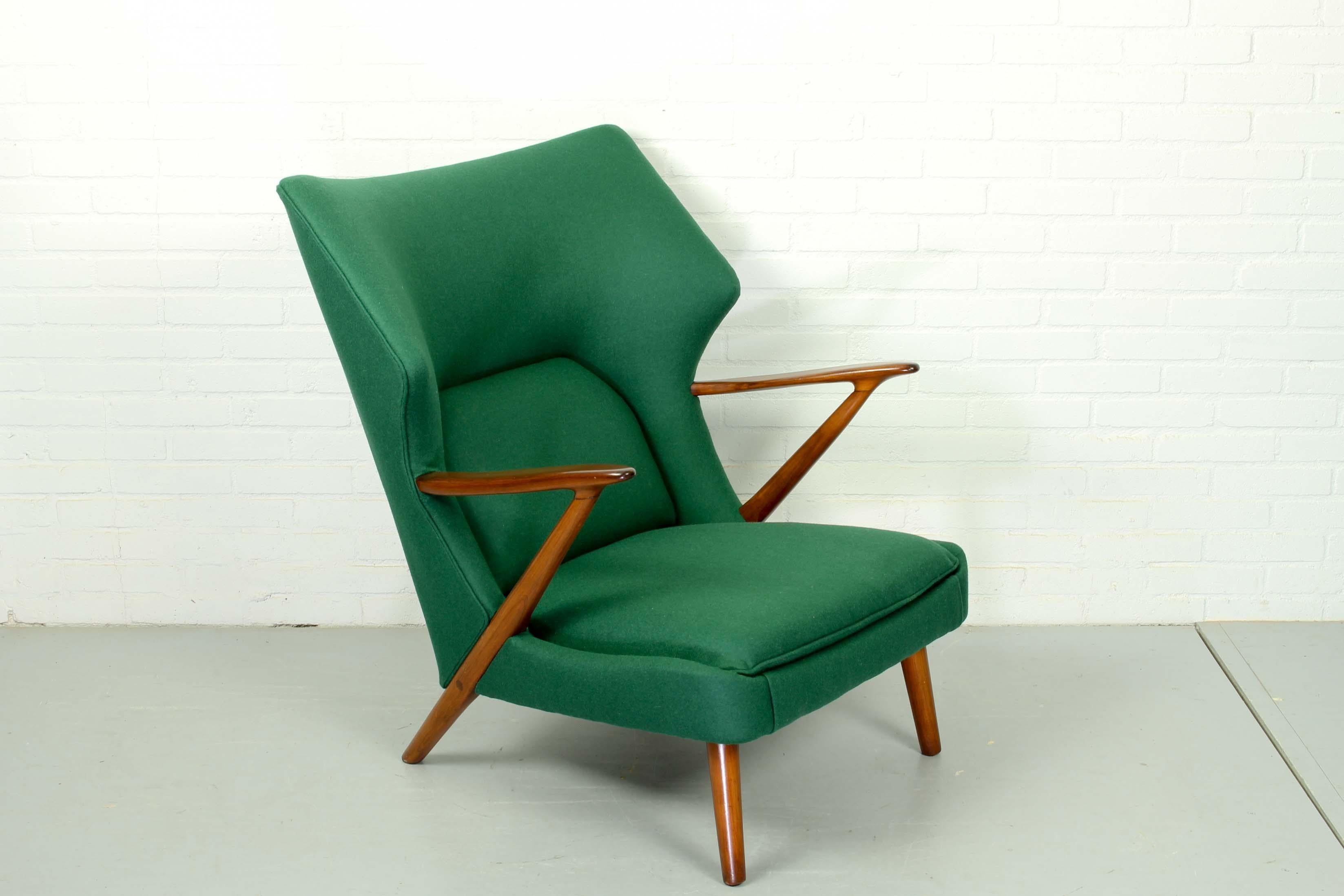 20th Century Unique and Very Rare Kurt Olsen Lounge Chair 