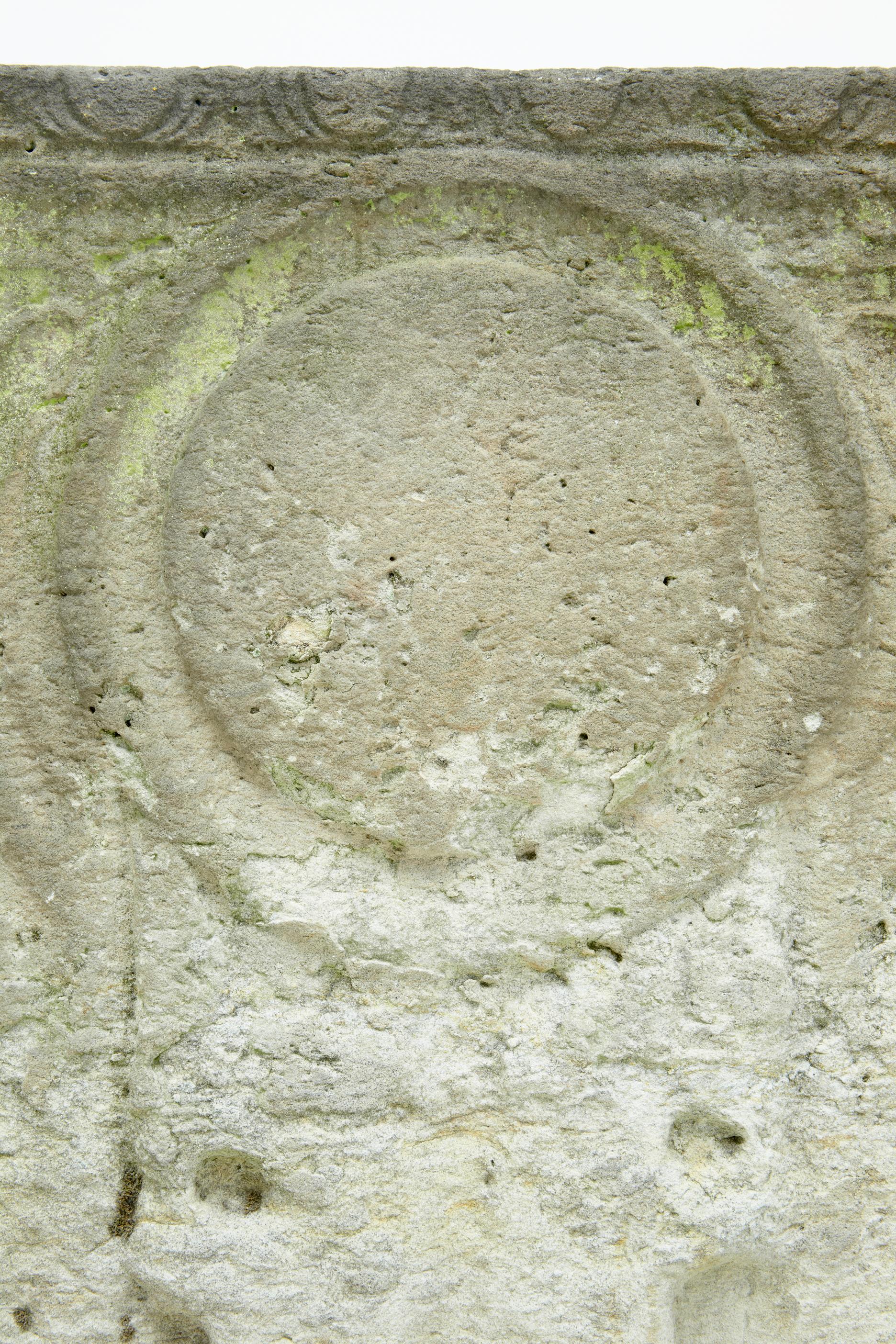 Unique Anglo Roman Limestone Sarcophagus 1