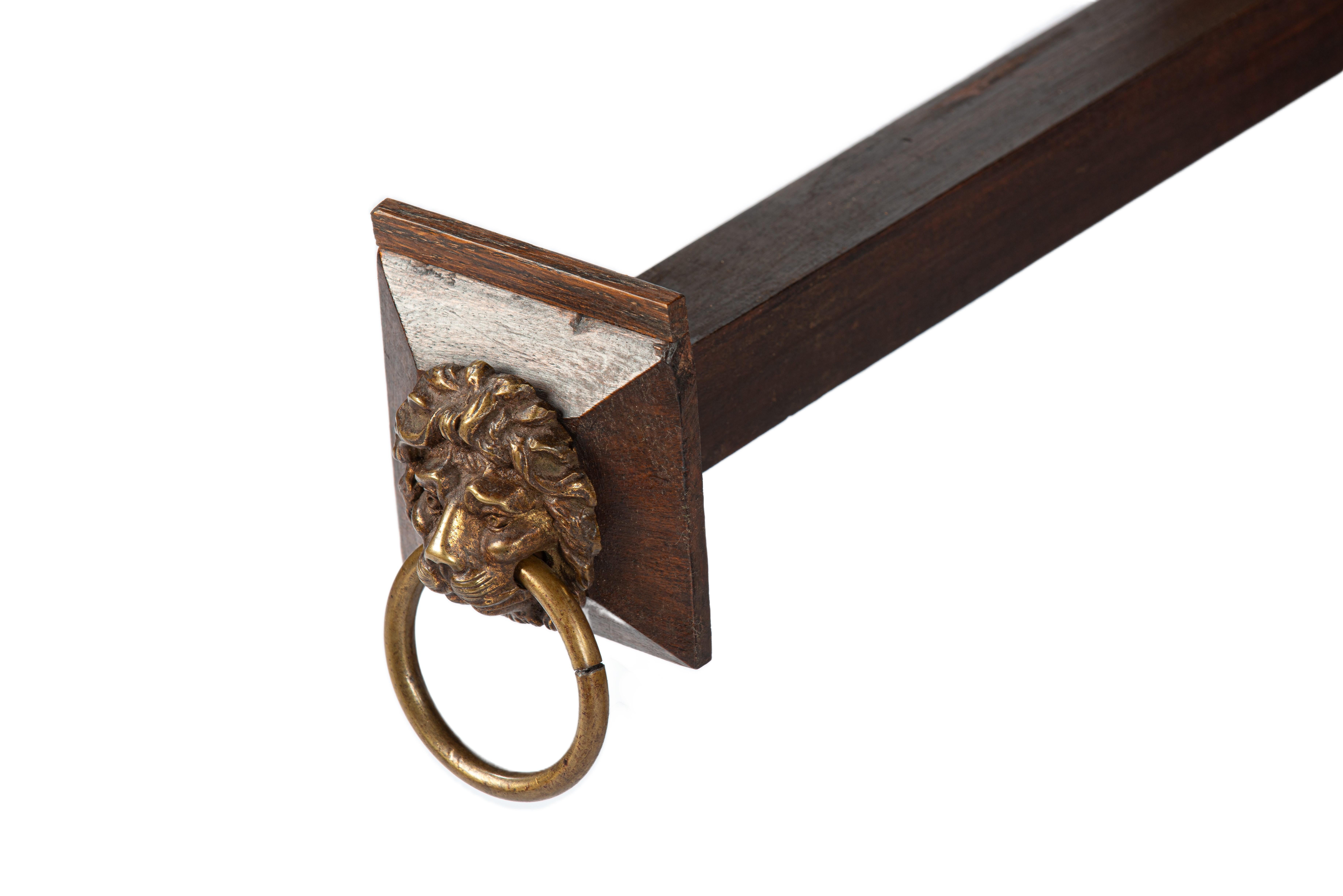 Unique Antique 19th Century Spanish Renaissance Bargueño in Solid Chestnut Wood For Sale 13