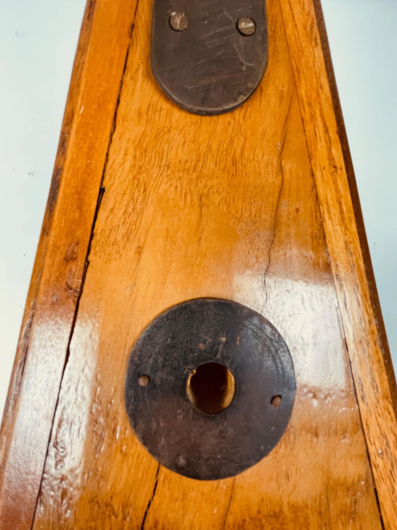 Unique antique canoe bookcase. Rare nautical home deco. Canadian Canoe bookcase 10