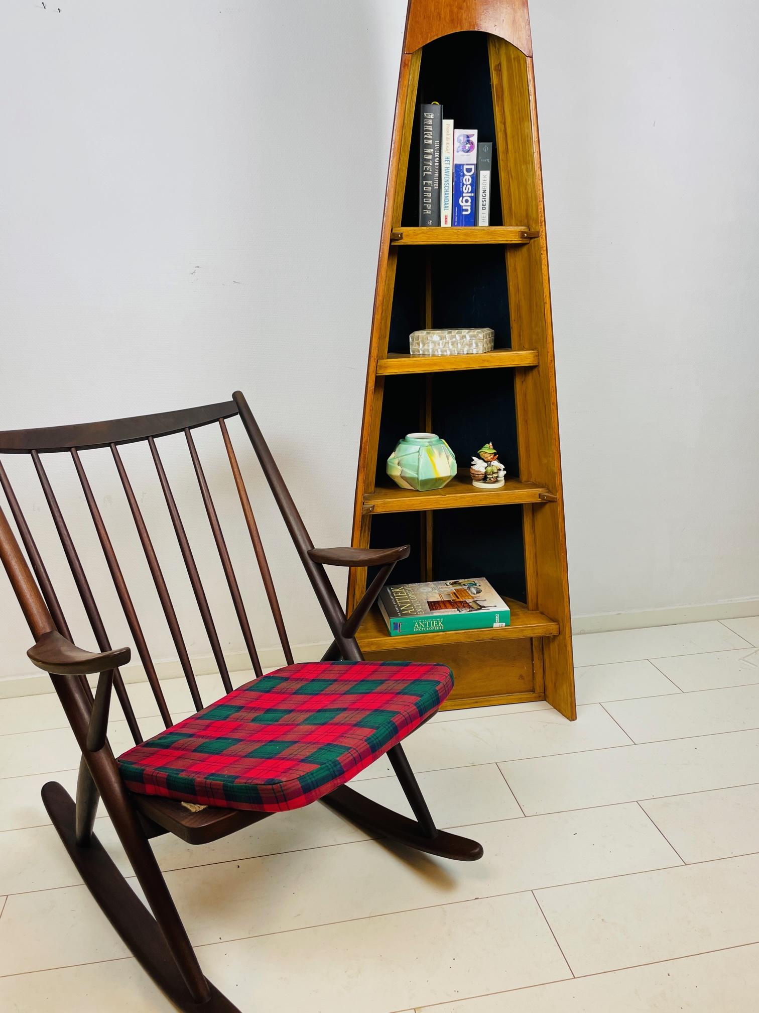 Unique antique canoe bookcase. Rare nautical home deco. Canadian Canoe bookcase 11