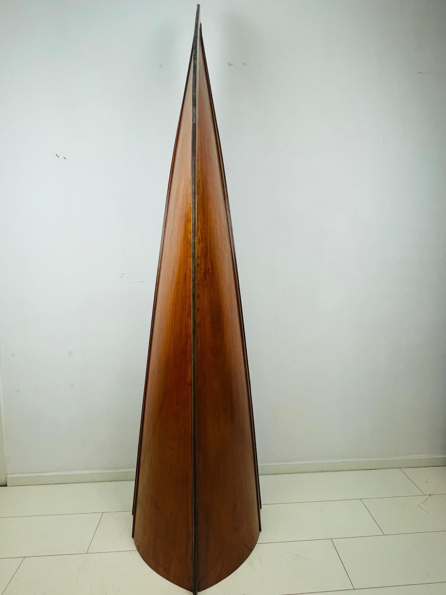 Wood Unique antique canoe bookcase. Rare nautical home deco. Canadian Canoe bookcase