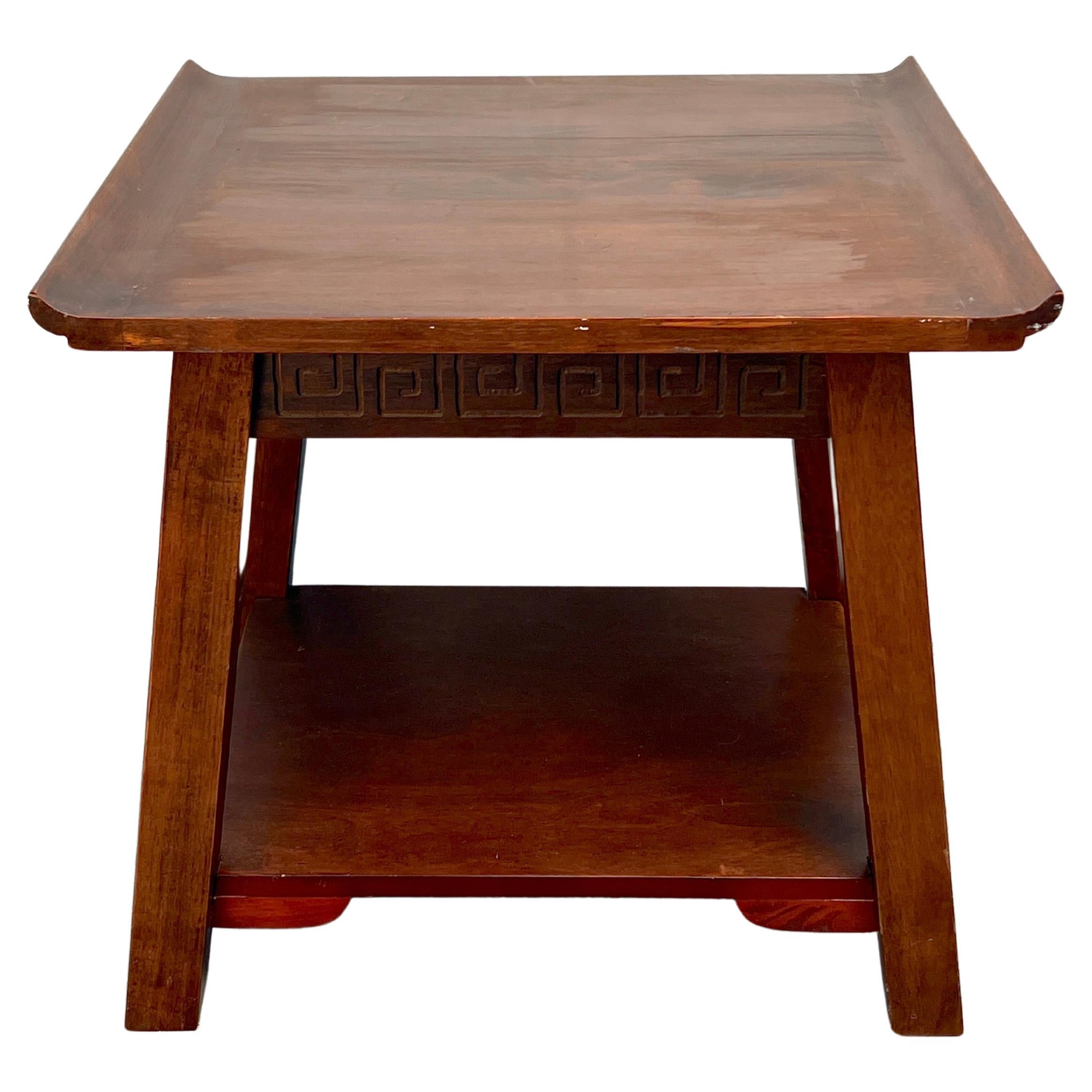 Unique Antique Chinese Tea Table For Sale