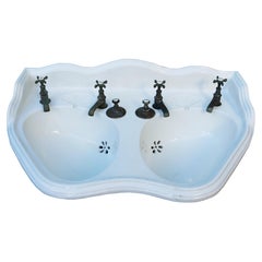 Unique Antique ‘Johnson Brothers’ Double Basin