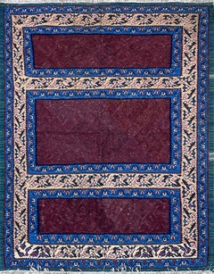 Antique Persian Senneh Kilim, Unique