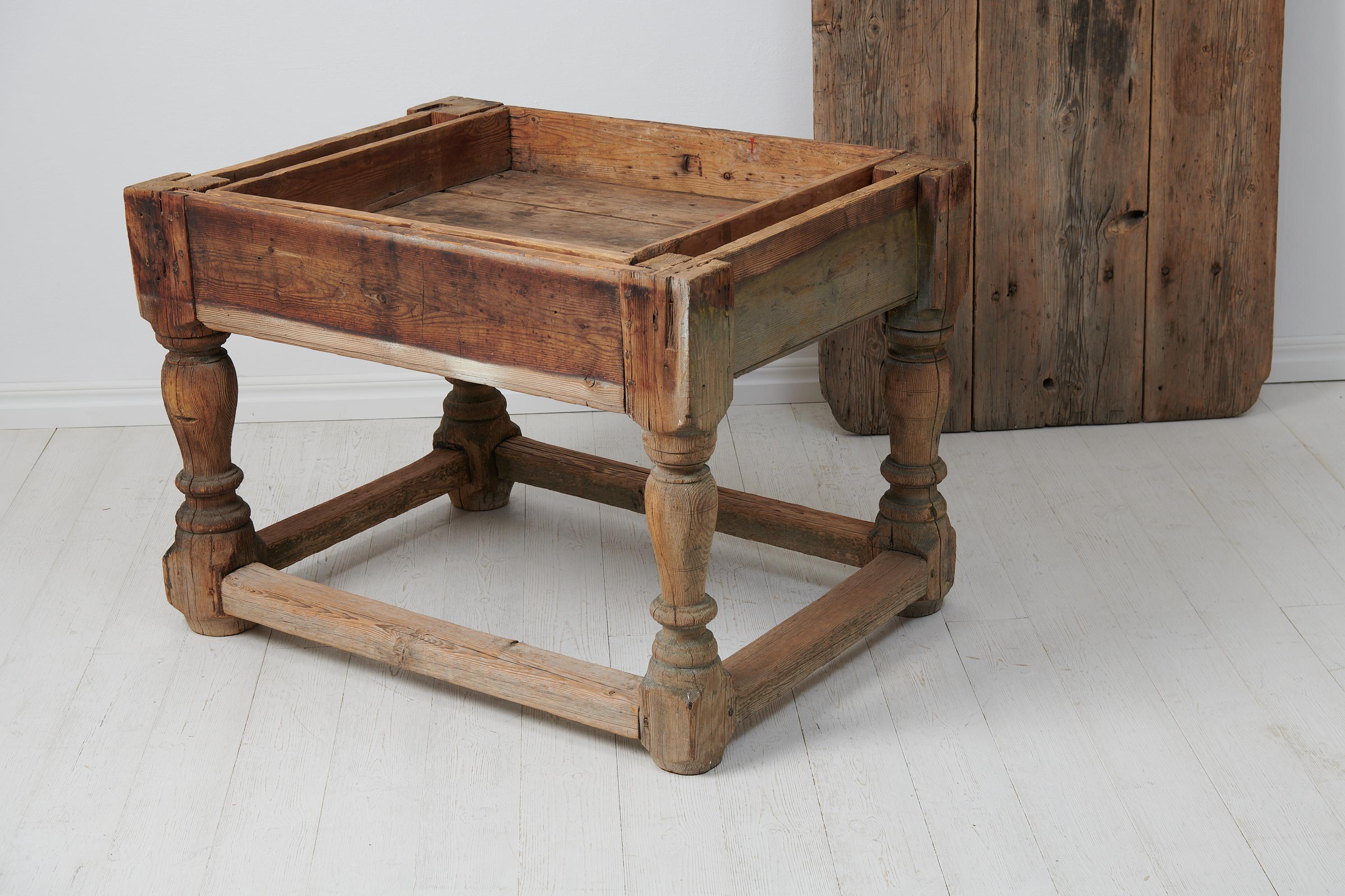 Unique Antique Swedish Rare Baroque Table For Sale 7