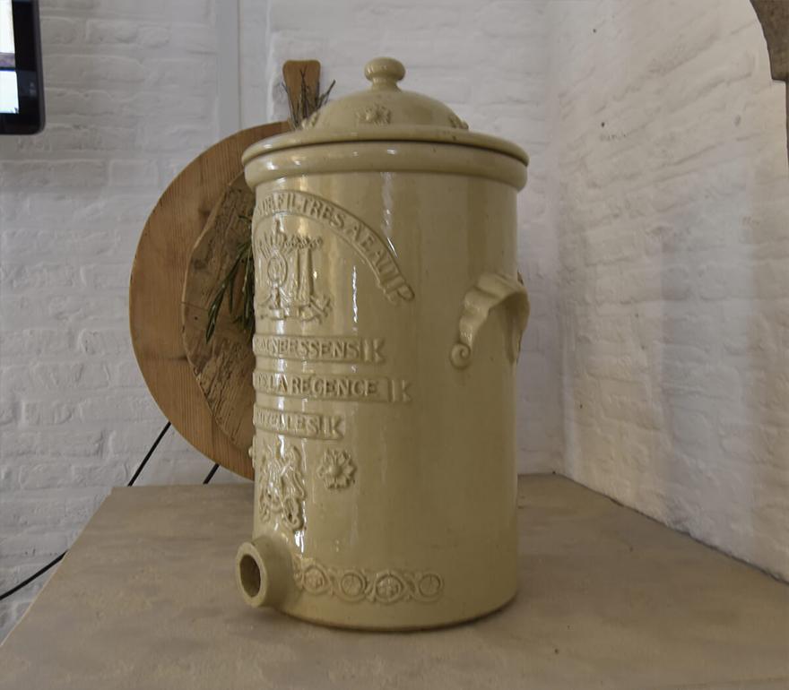 Belgian Unique Antique Water Filter, 19th Century For Sale