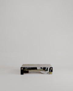 Unique Architectural Layered Marble Stone Strata Coffee Table By Esther Knopfler