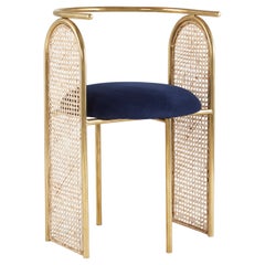 Unique Arco Chair Gold by Saumil Suchak