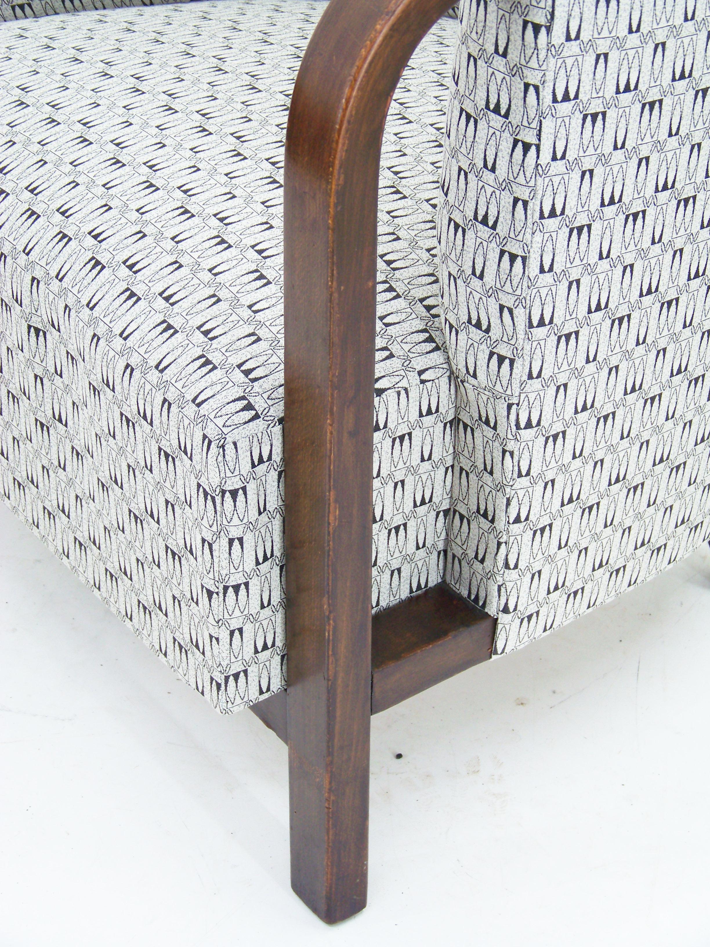 Einzigartiger Sessel Thonet B 1045, seit 1938 im Zustand „Gut“ im Angebot in Praha, CZ