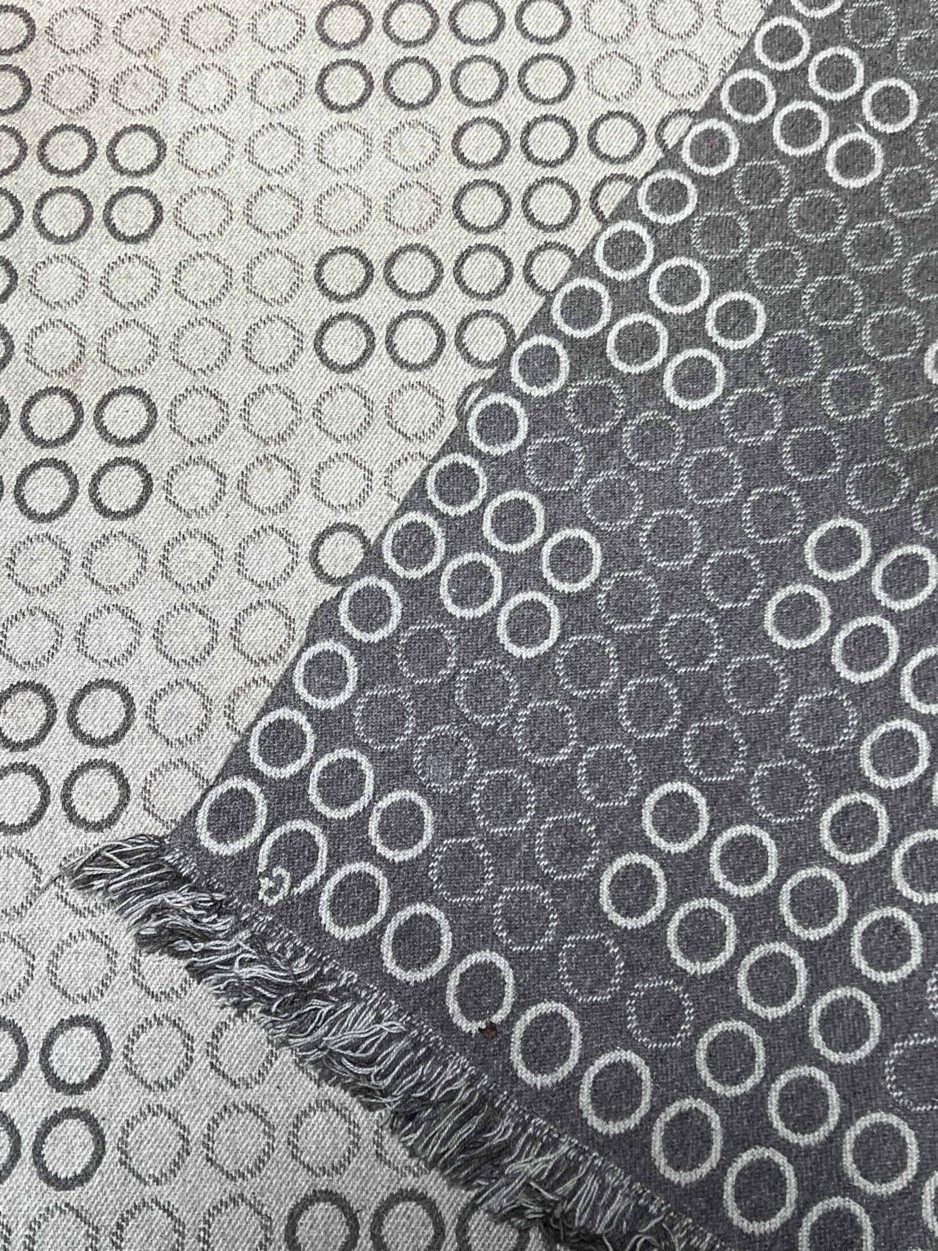 Einzigartiger Arne Jacobsen 250x375cm 1957 reversible Teppich, Preisnachlass 3d. Ein Meisterwerk! (Skandinavische Moderne) im Angebot