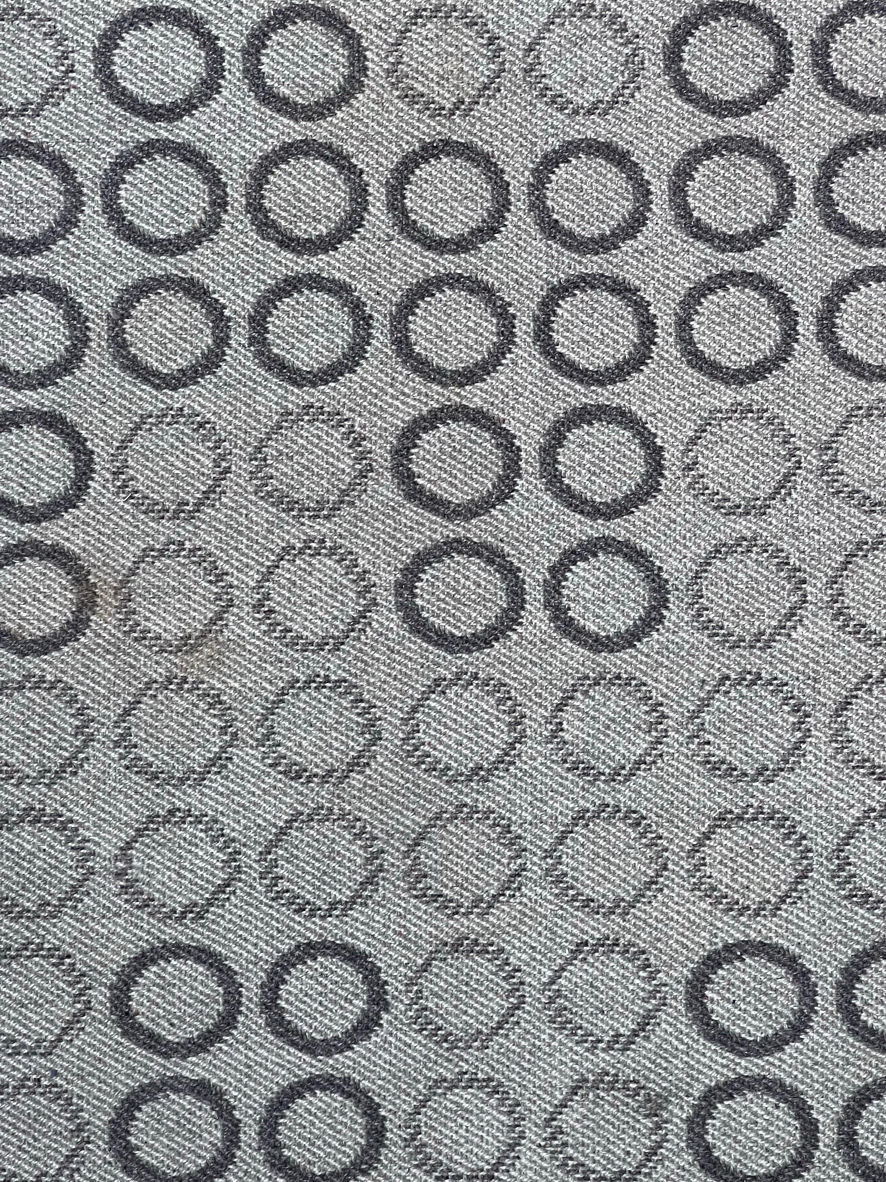 Einzigartiger Arne Jacobsen 250x375cm 1957 reversible Teppich, Preisnachlass 3d. Ein Meisterwerk! im Zustand „Gut“ im Angebot in Forest, BE