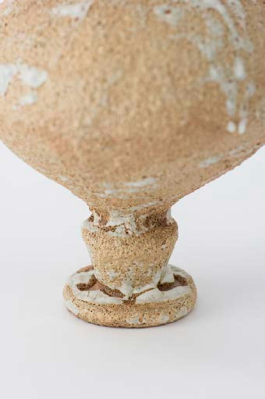 Glazed Unique Arq 002 Vase by Raquel Vidal and Pedro Paz For Sale
