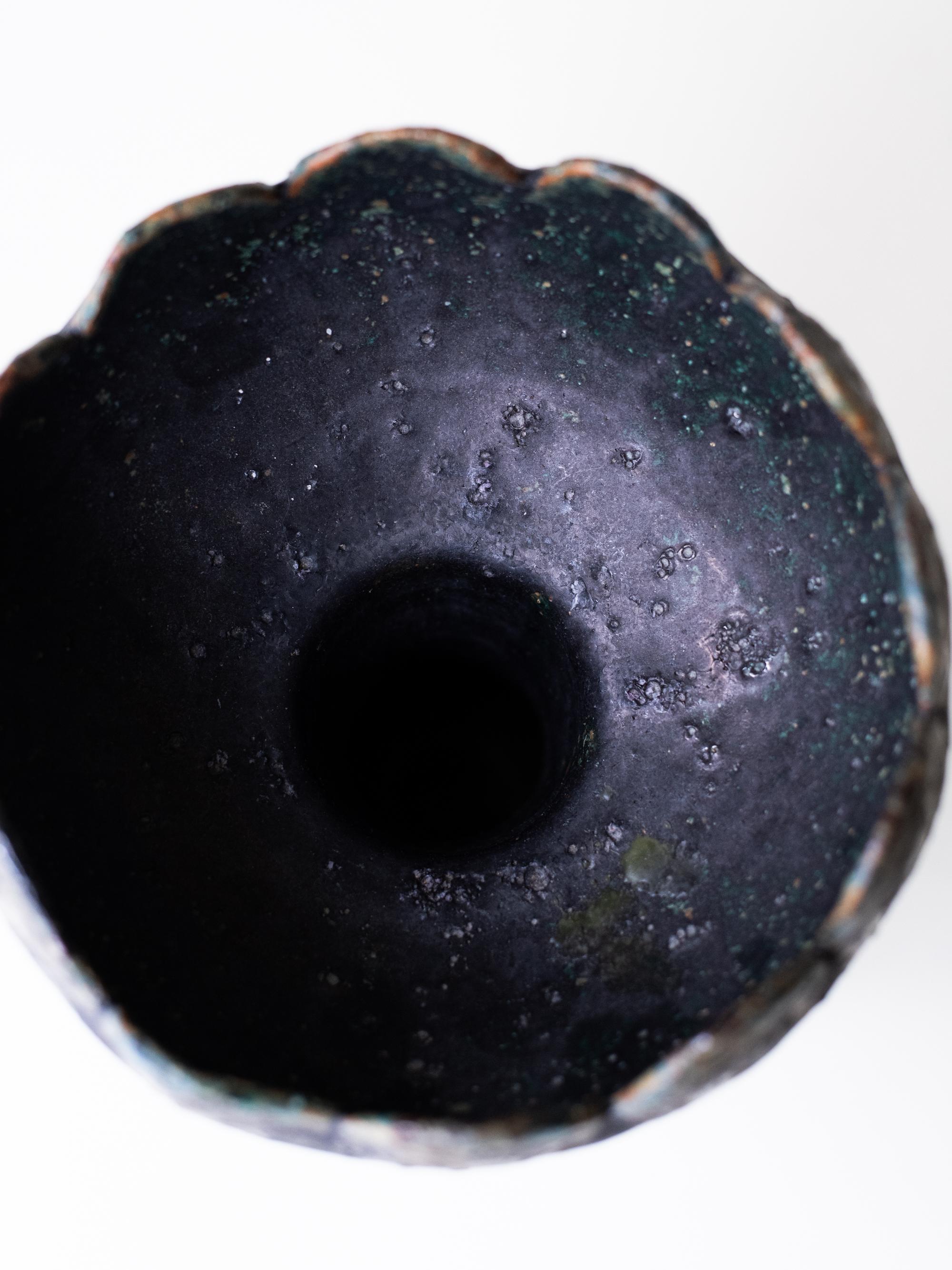 Unique Art Ceramic by Liisa Hallamaa, Finland, 1960's–70's In Good Condition For Sale In Karis, Nyland