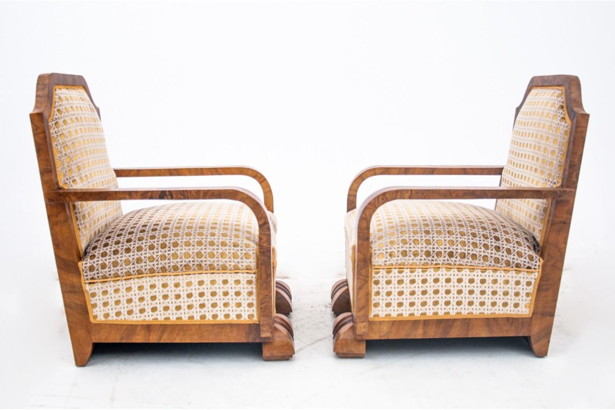 Einzigartige Art-Déco-Sessel, Frankreich, 1930er Jahre. im Angebot 3