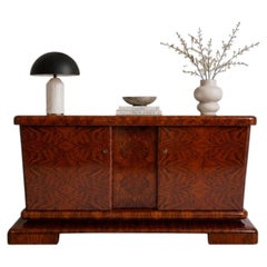 Unique Art Deco chest of drawers, Poland, circa 1930. AFTER RENOVATION