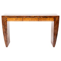 Unique Art Deco Console Table, ca. 1930