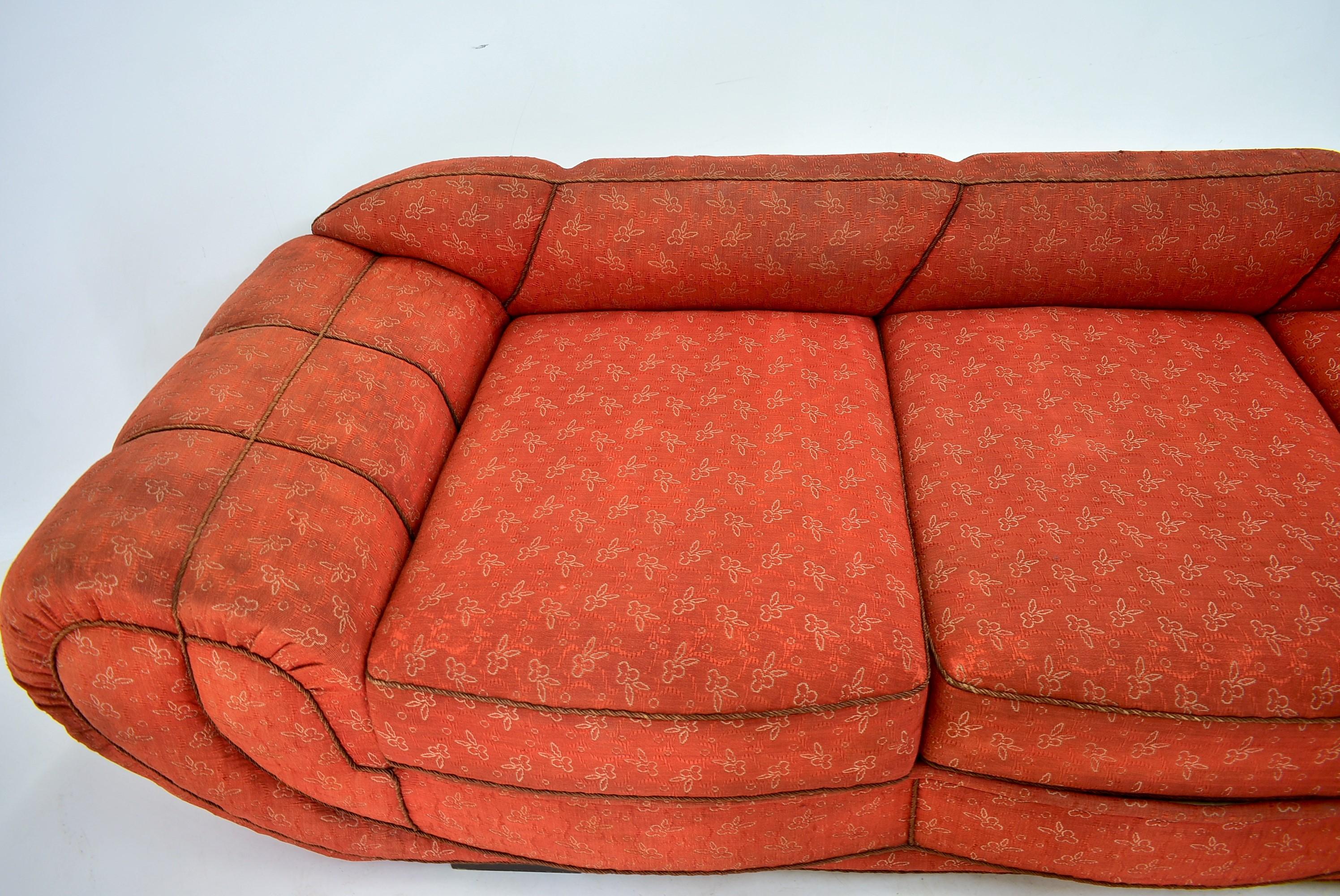 Unique Art Deco Sofa in 1920s For Sale 2