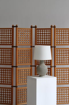 Unique Art Deco Table Lamp Handmade by Christian Schollert, Denmark, 1930s