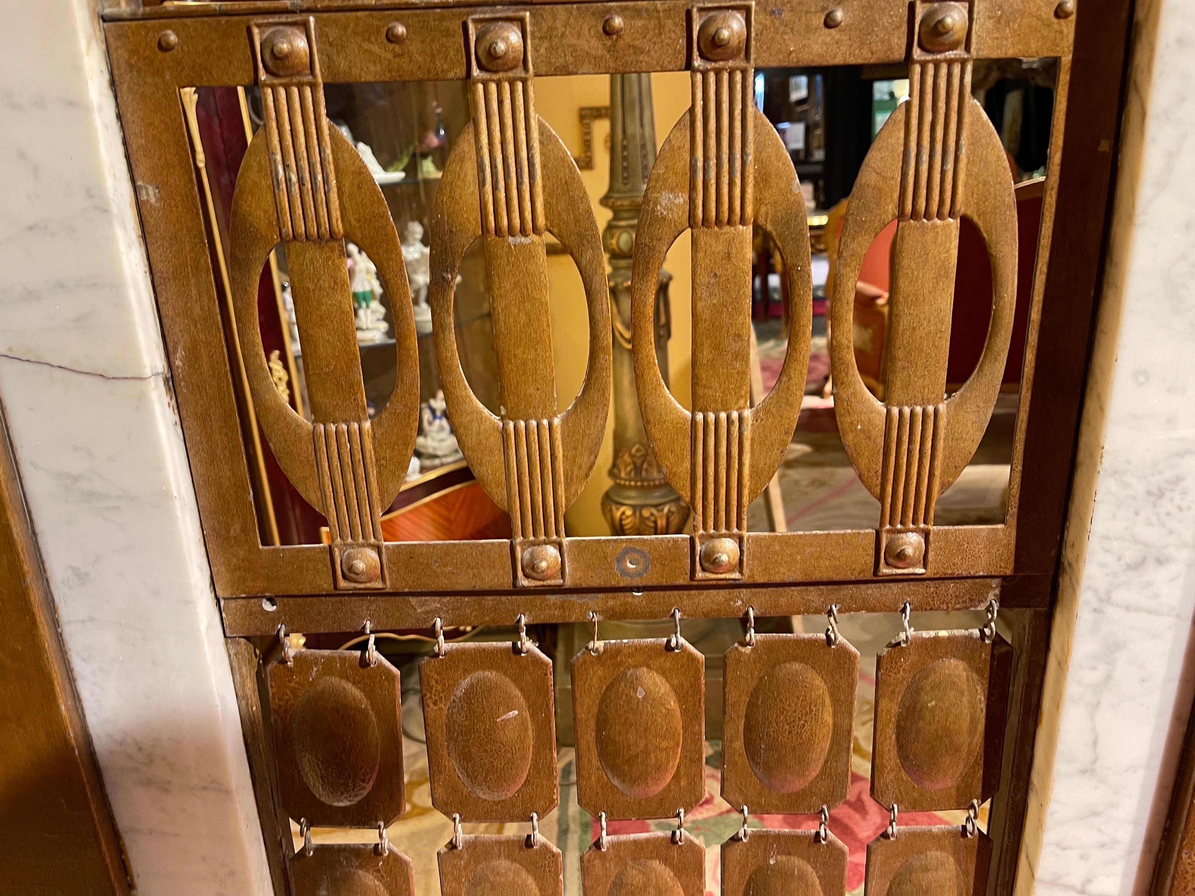 Unique Art Nouveau Heater Cladding / Fireplace Cladding For Sale 8