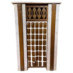 Unique Art Nouveau Heater Cladding / Fireplace Cladding
