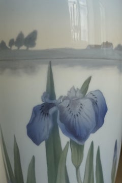 Einzigartige Jugendstilvase von Meta Lieberkind, Royal Copenhagen, Dänemark, 1911