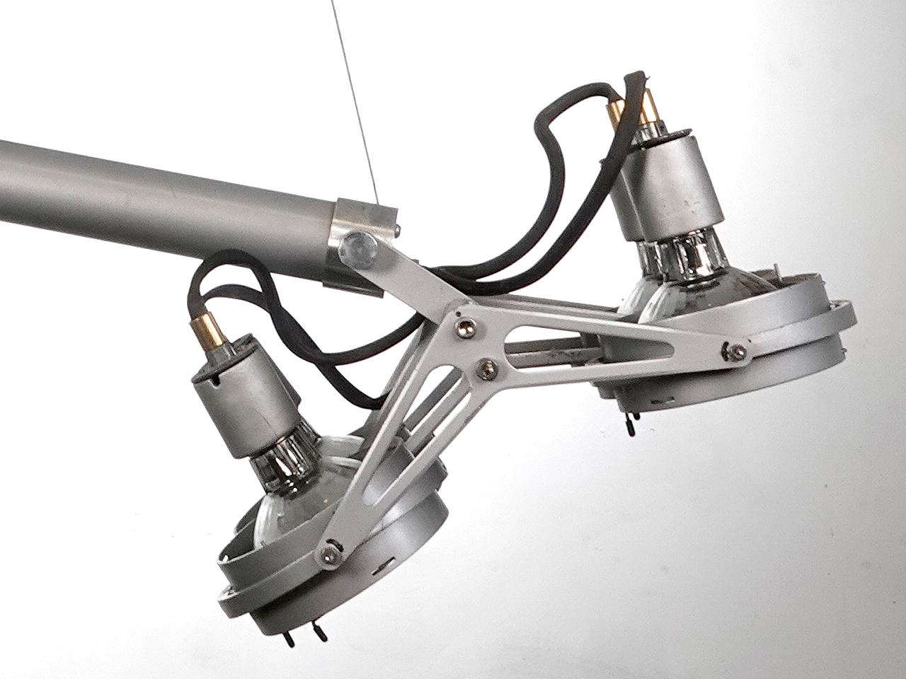 American Collection of Unique Articulating Ceiling Quad Spot Lights For Sale