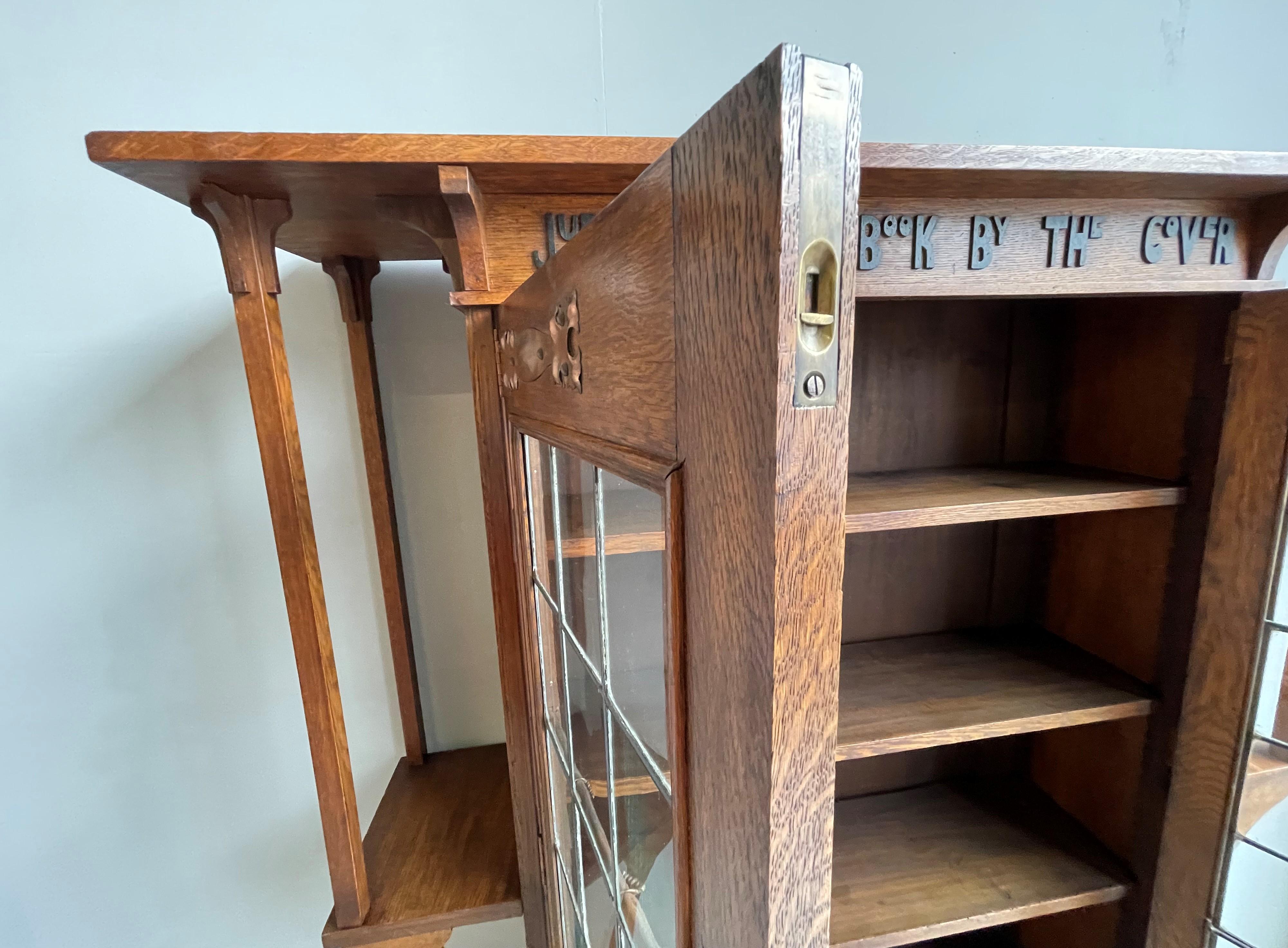 arts and crafts bookcases