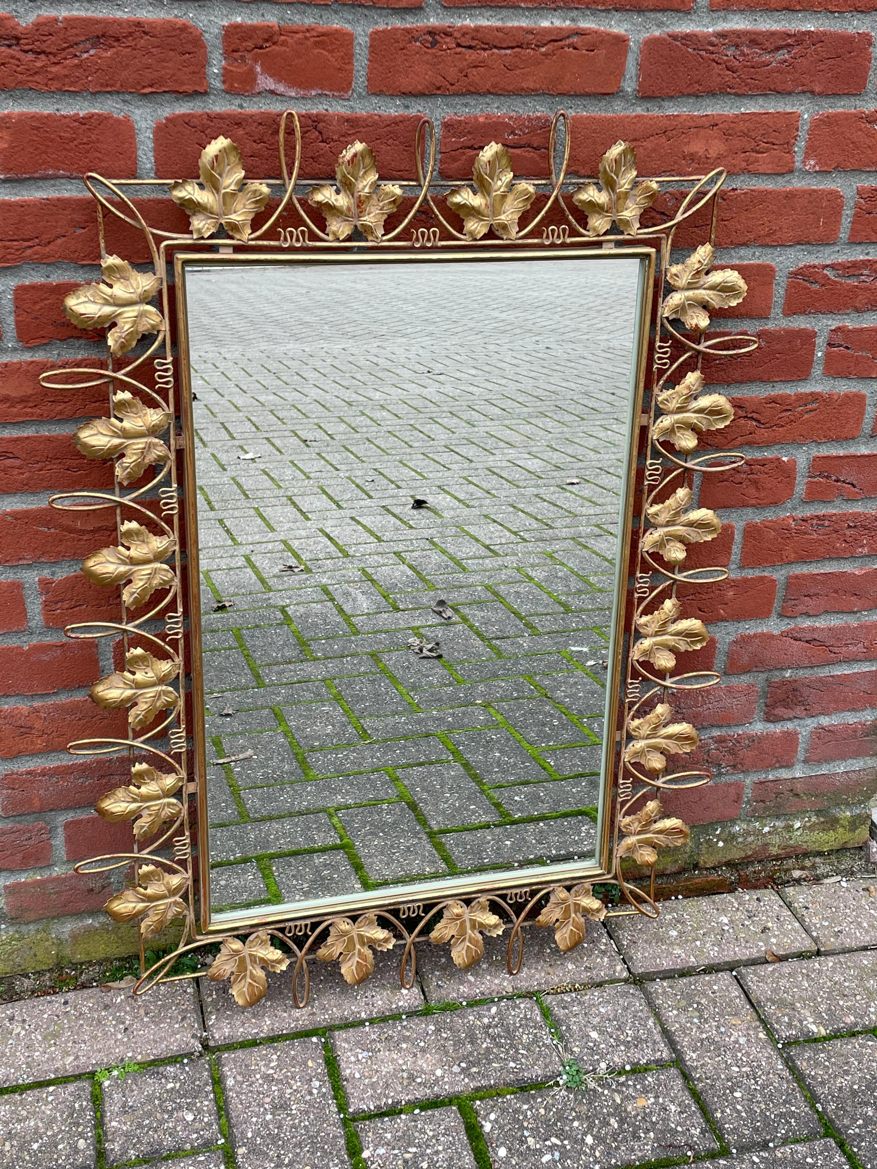unique gold mirror