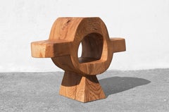 Unique Ash Console Sculpted by Jörg Pietschmann