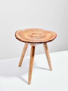 Tabouret en frêne unique par Matt Kavanagh