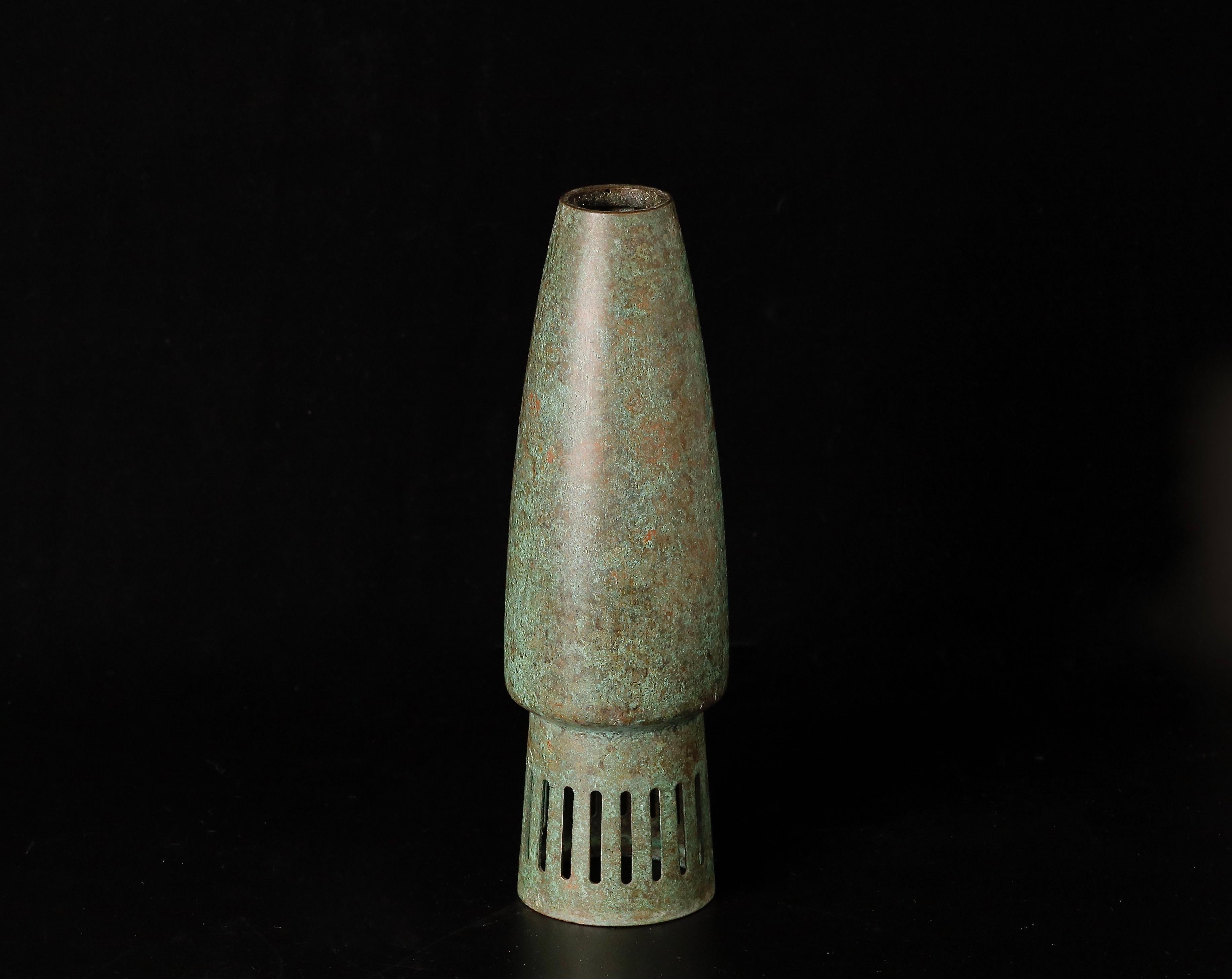 Unique Attractive Shape Bronze Vase For Sale 1